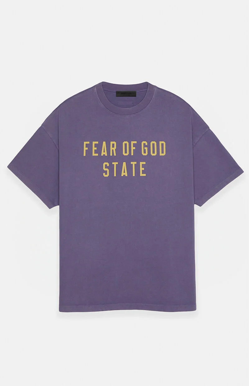 Fear of God Essentials Lavender Heavy T-Shirt