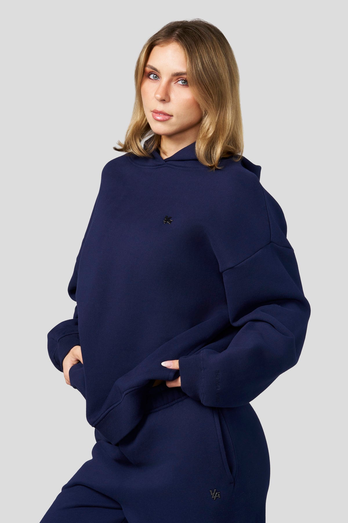 YoungLA W5213 - Studio Edit Pullover Hoodie 'Navy'
