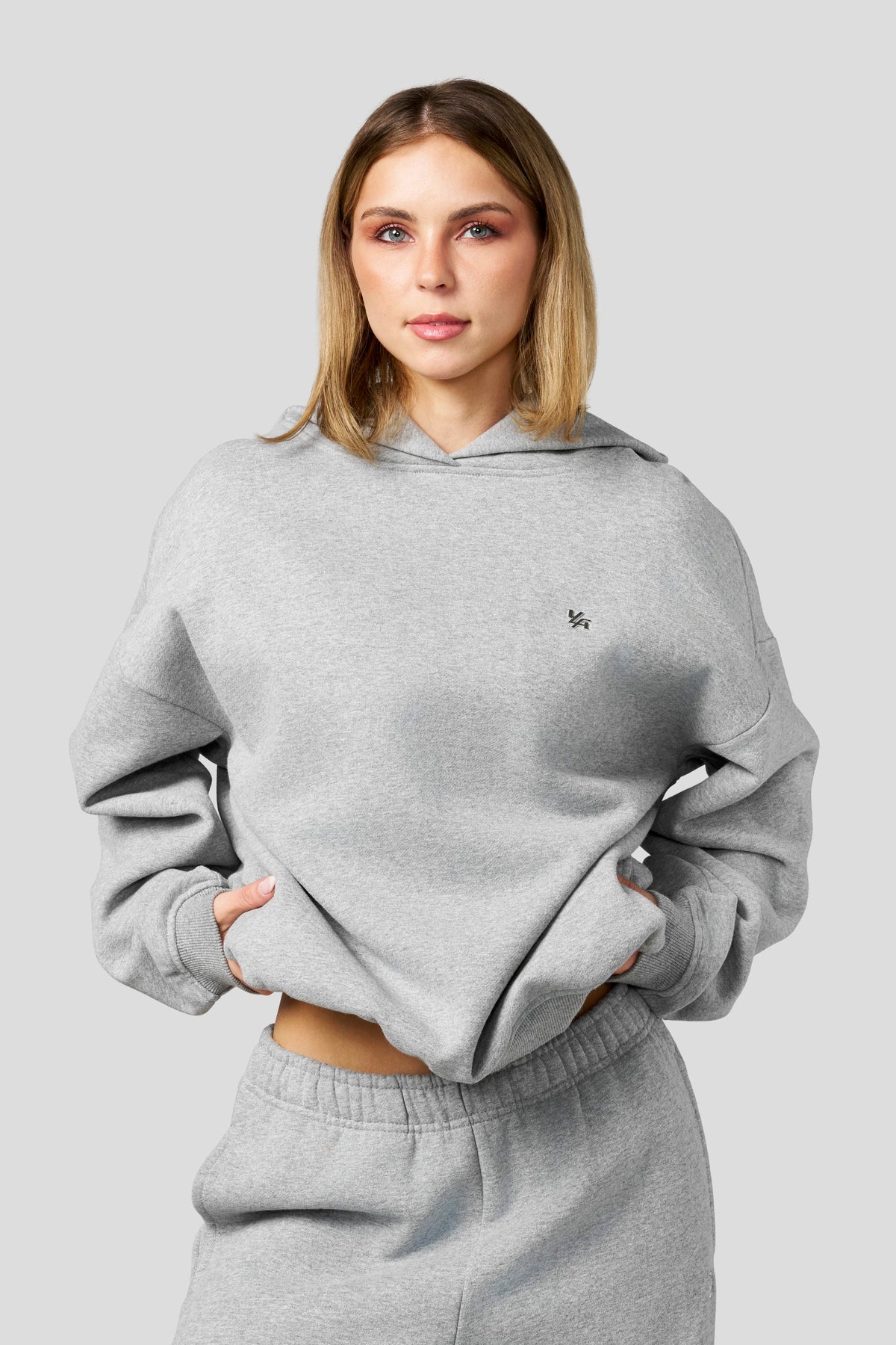 YoungLA W5213 - Studio Edit Pullover Hoodie 'Dark Heather'