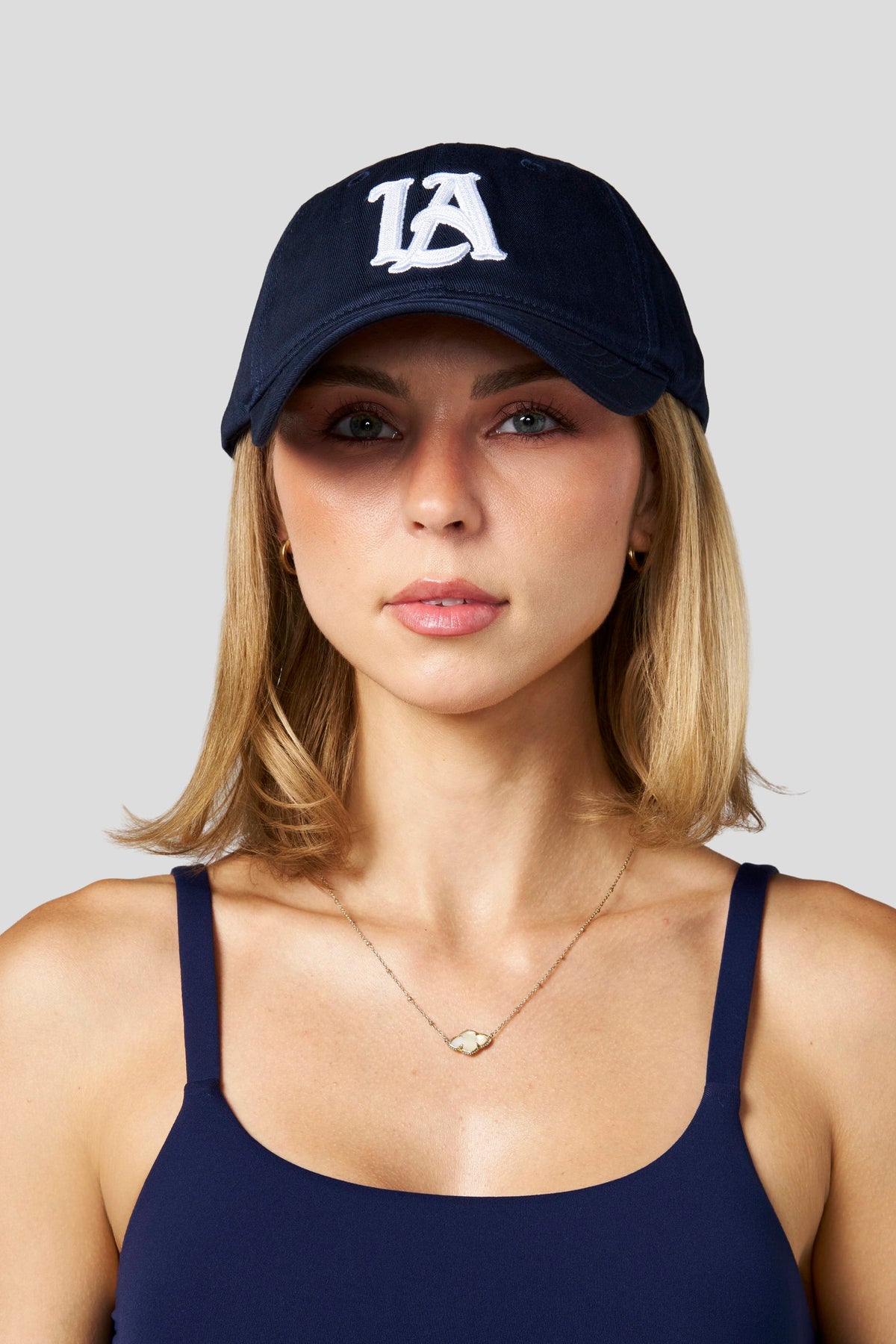 YoungLA W6128 - Dad Hat 'Navy'