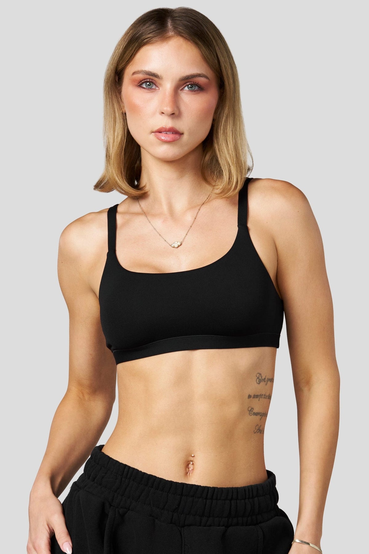 YoungLA W3167 - Studio Edit Bra 'Jet Black'
