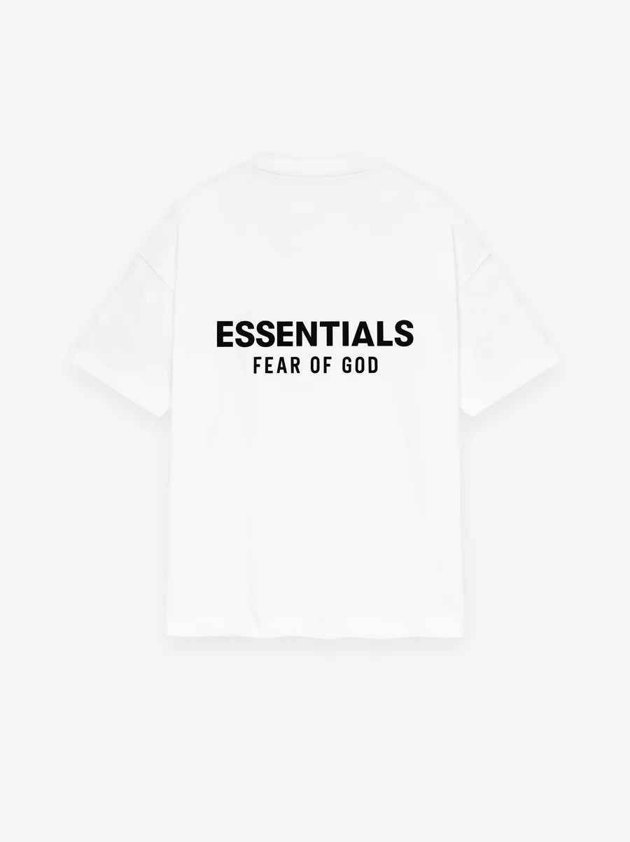 Fear of God Essentials Classic Short Sleeve Tee Bright White