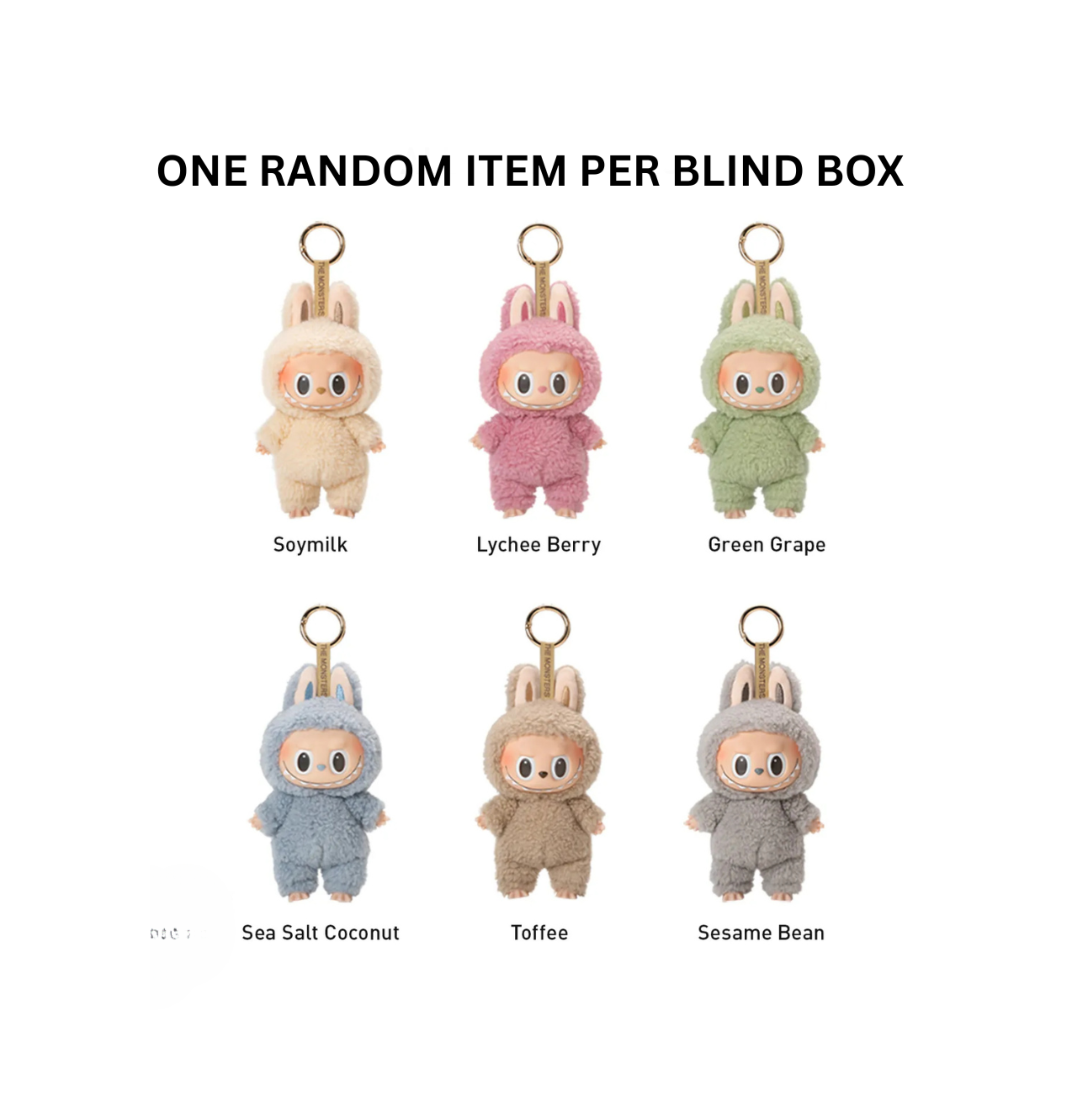 Pop Mart Labubu The Monsters Tasty Macarons Vinyl Face Sealed Case (Pack of 1)