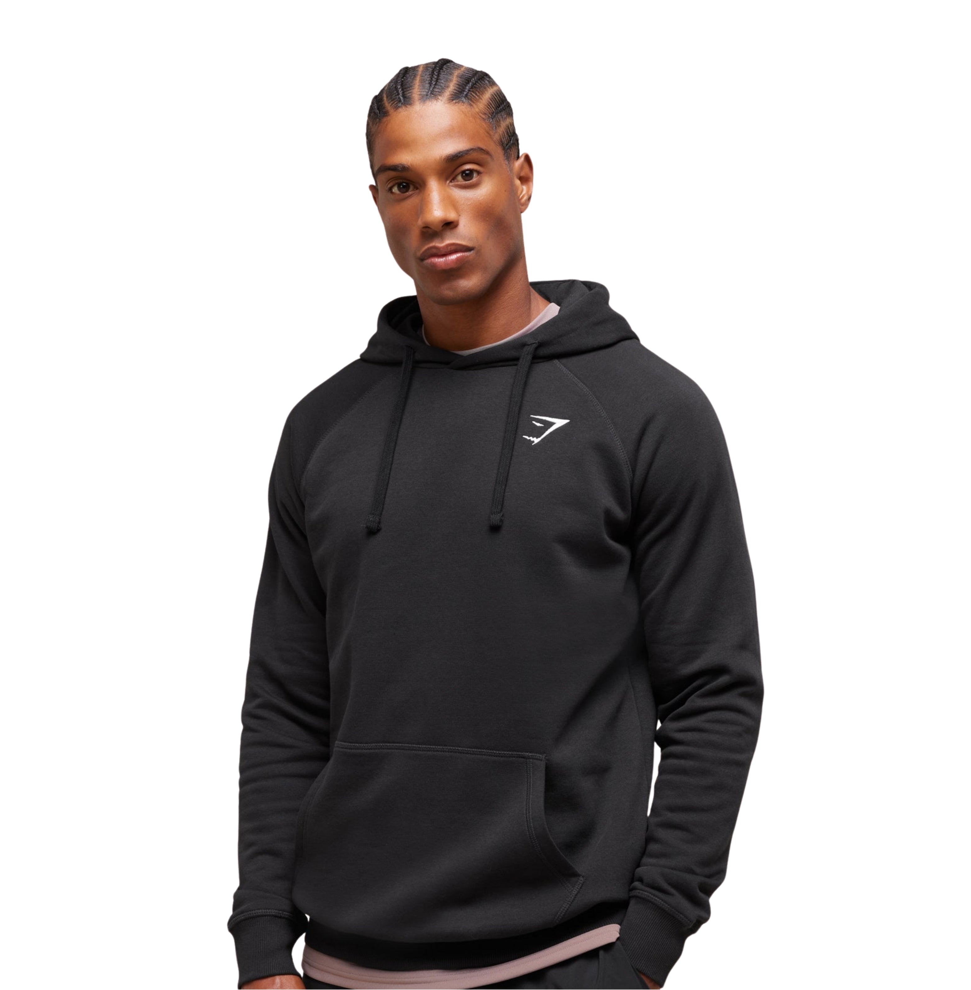 Gymshark Crest Hoodie 'Black'