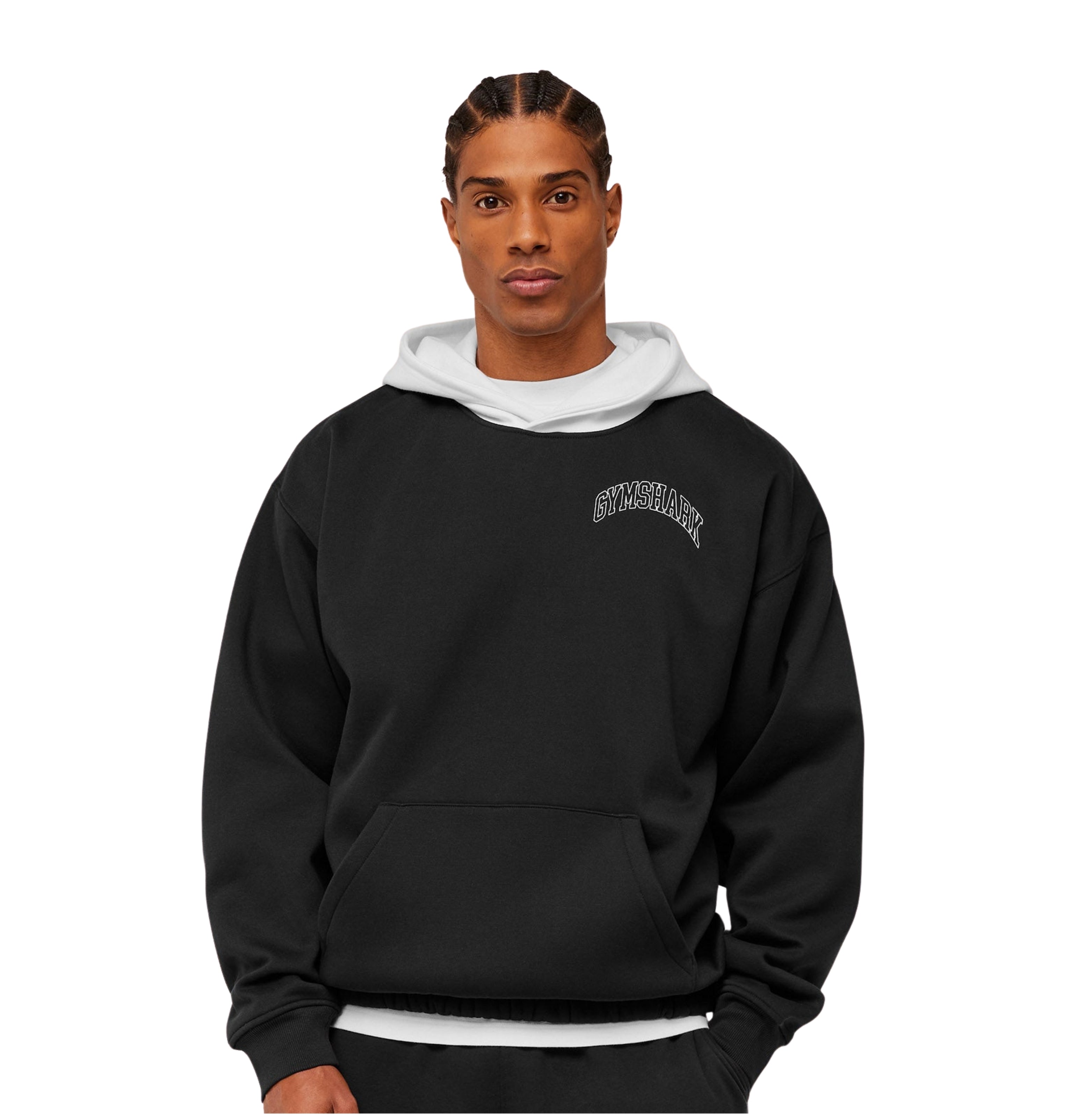 Gymshark Collegiate Tech Hoodie 'GS Black'