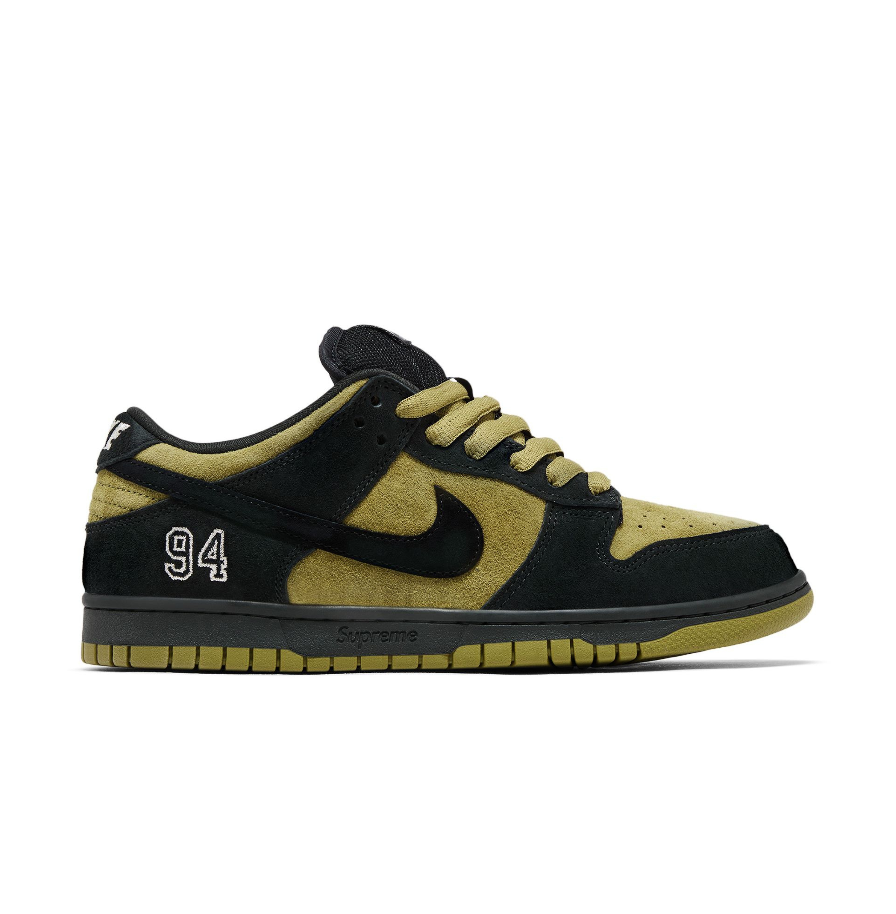 Nike SB Dunk Low X Supreme 94 'Camper Green'