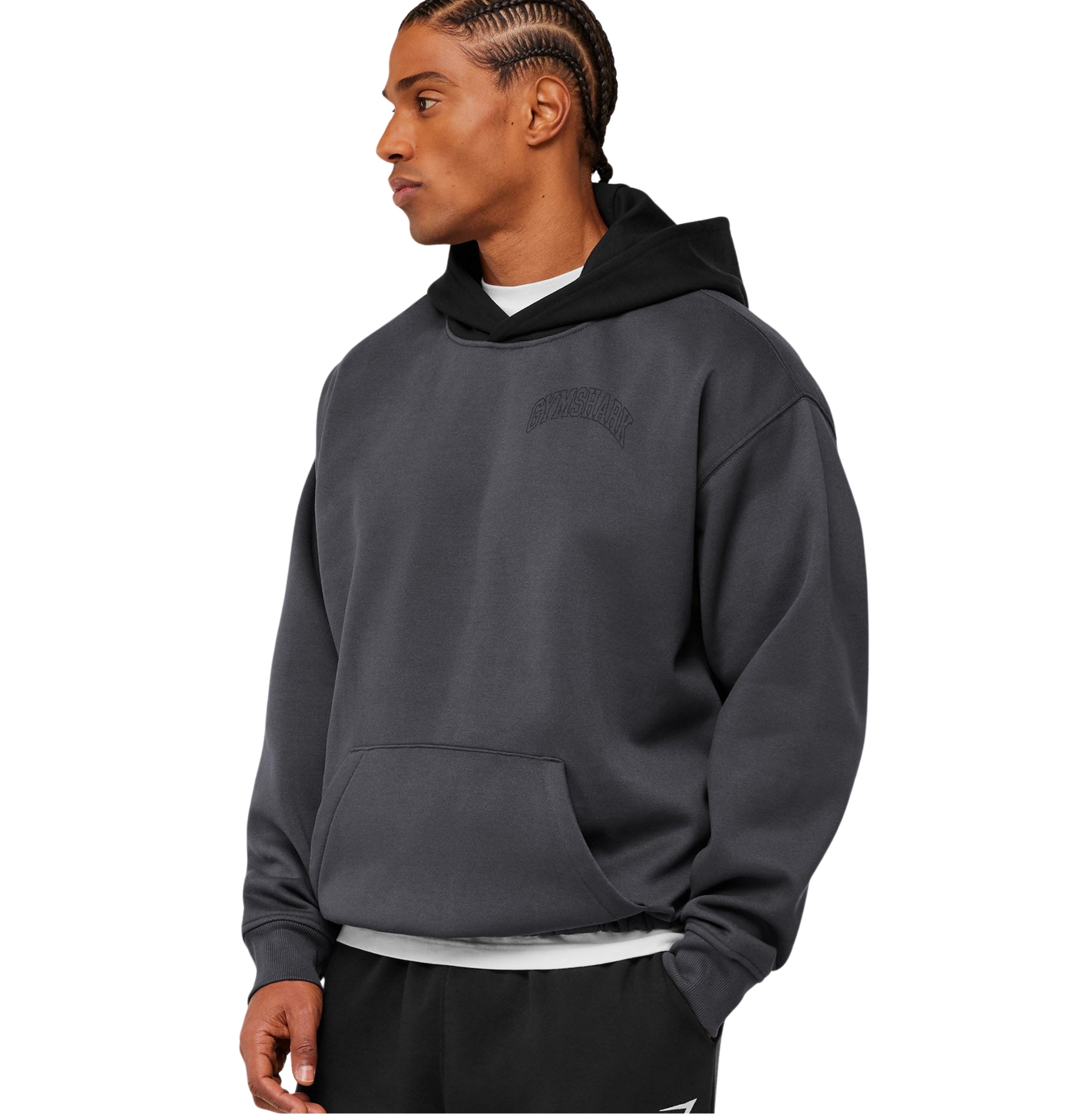 Gymshark Collegiate Tech Hoodie 'Grey'