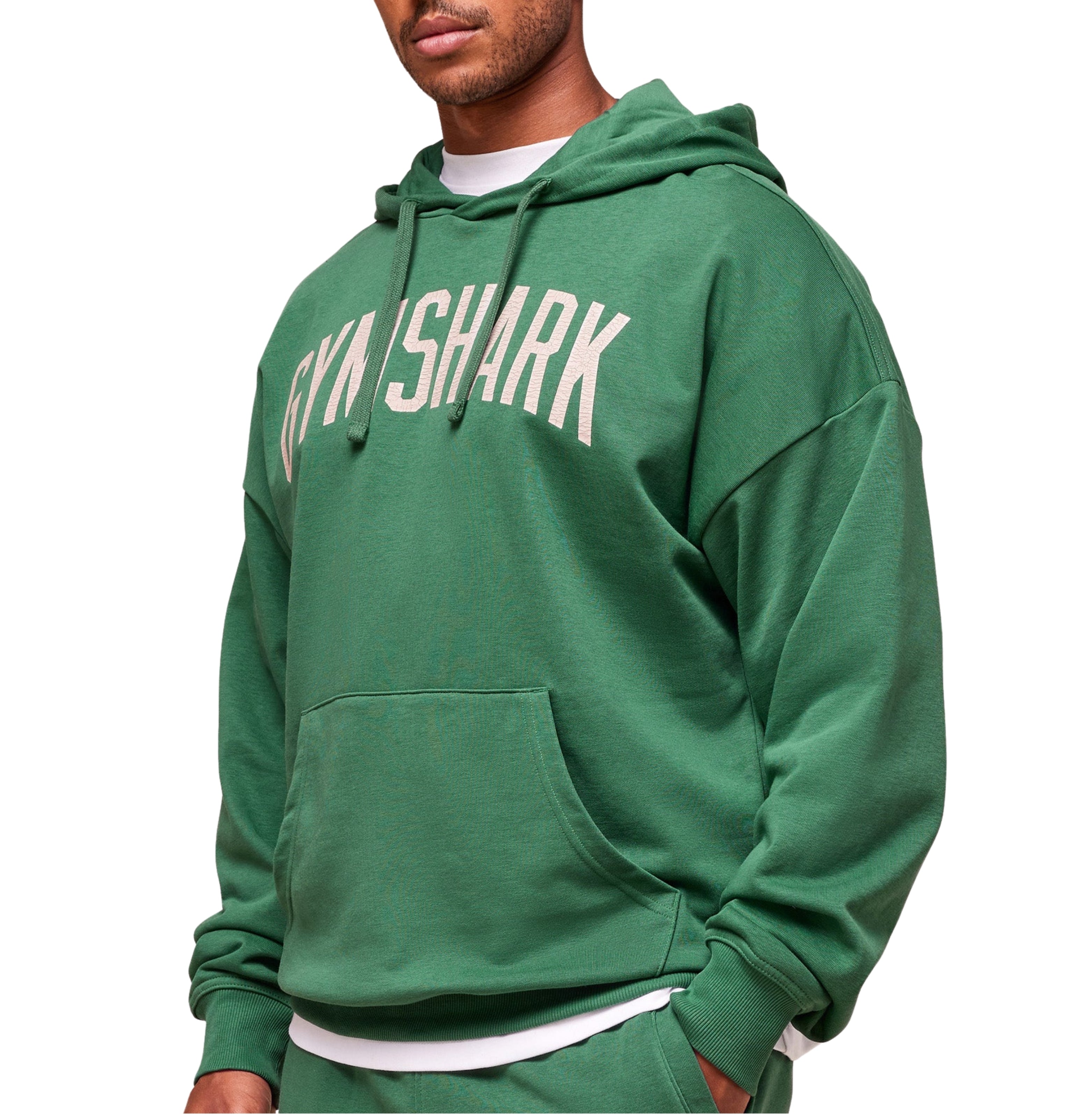 Gymshark Worn Graphic Hoodie 'Lift Green'
