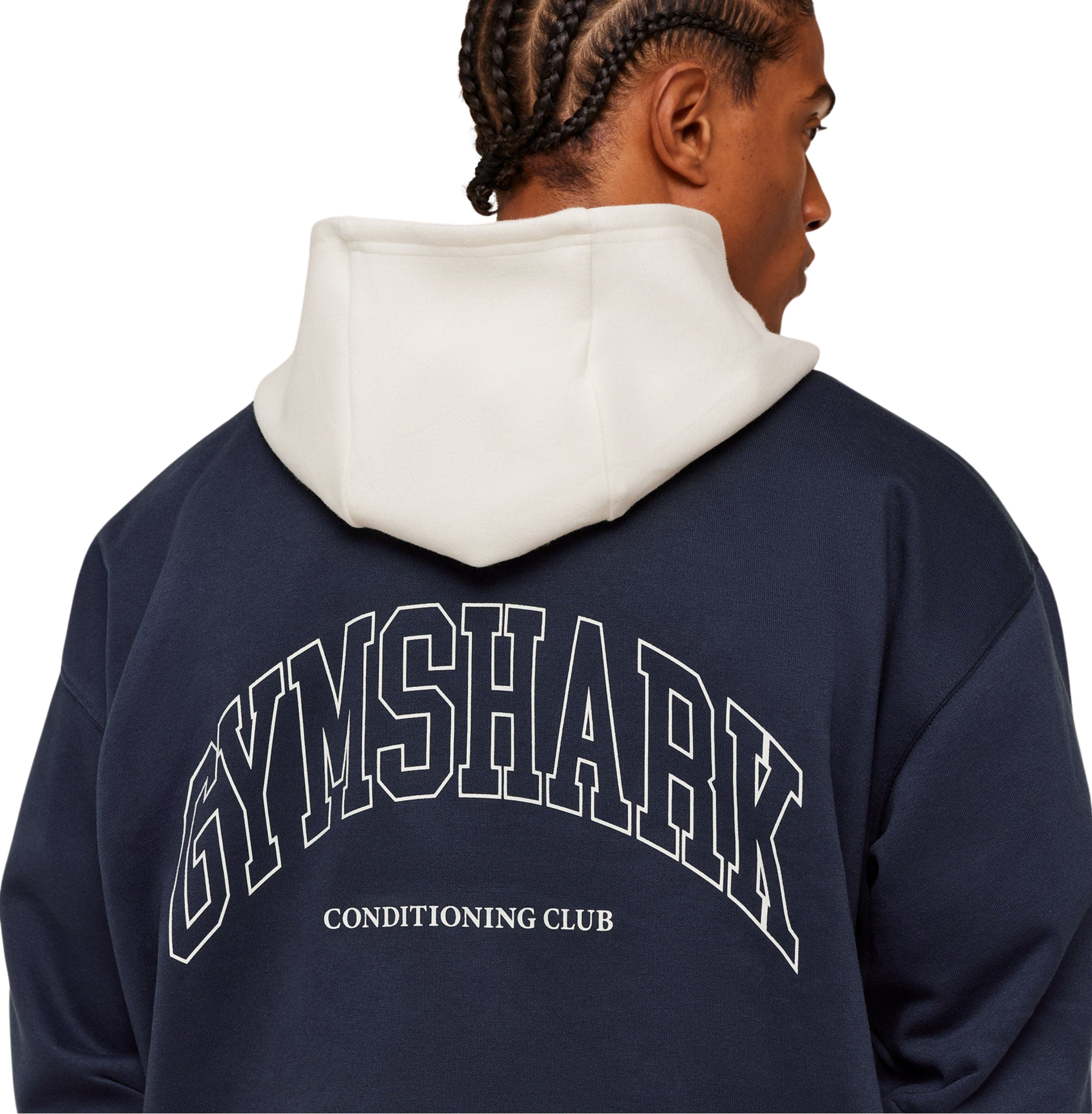 Gymshark Collegiate Tech Hoodie 'Heavy Blue'