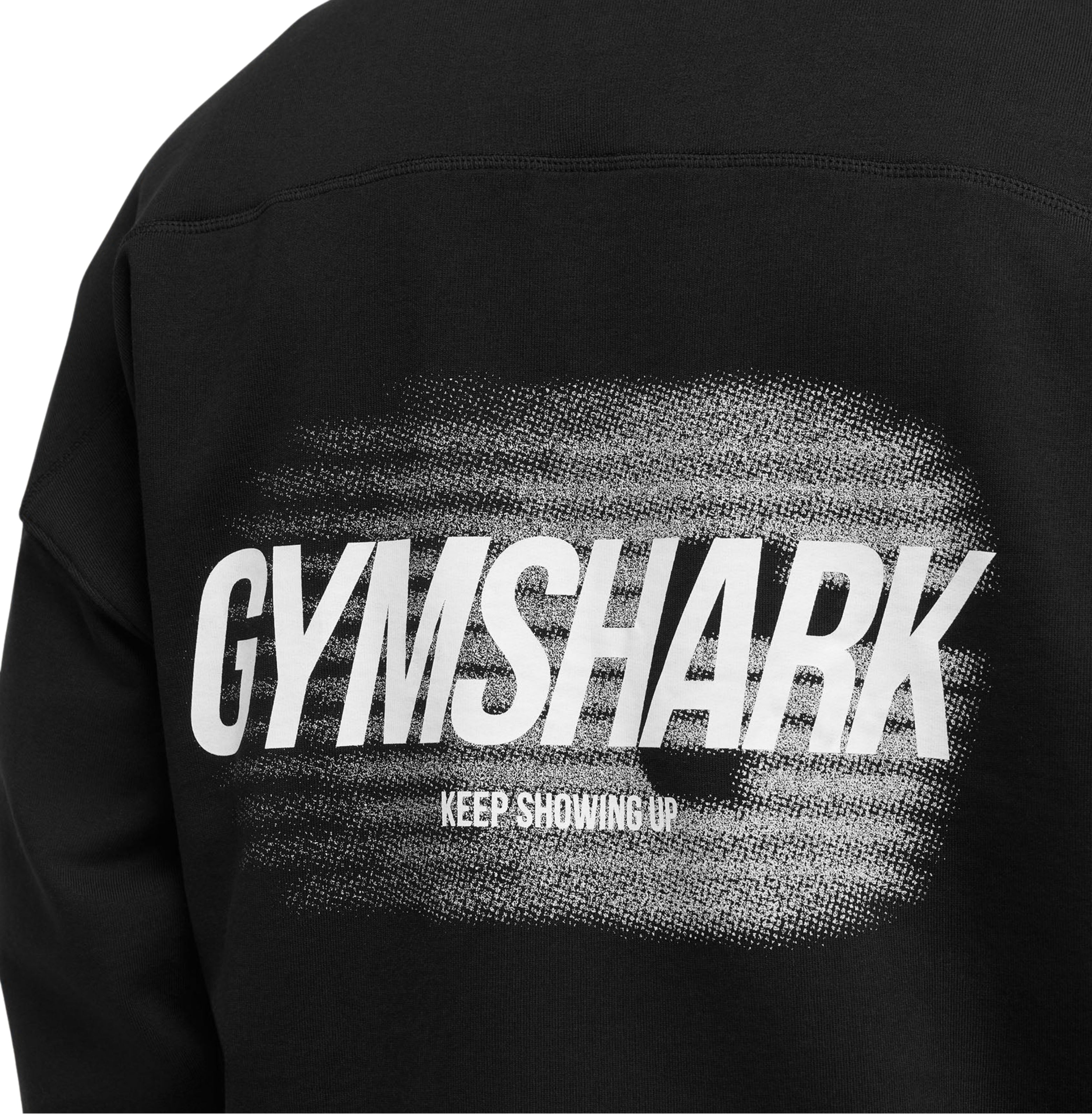 Gymshark Hybrid Sweatshirt 'Black'