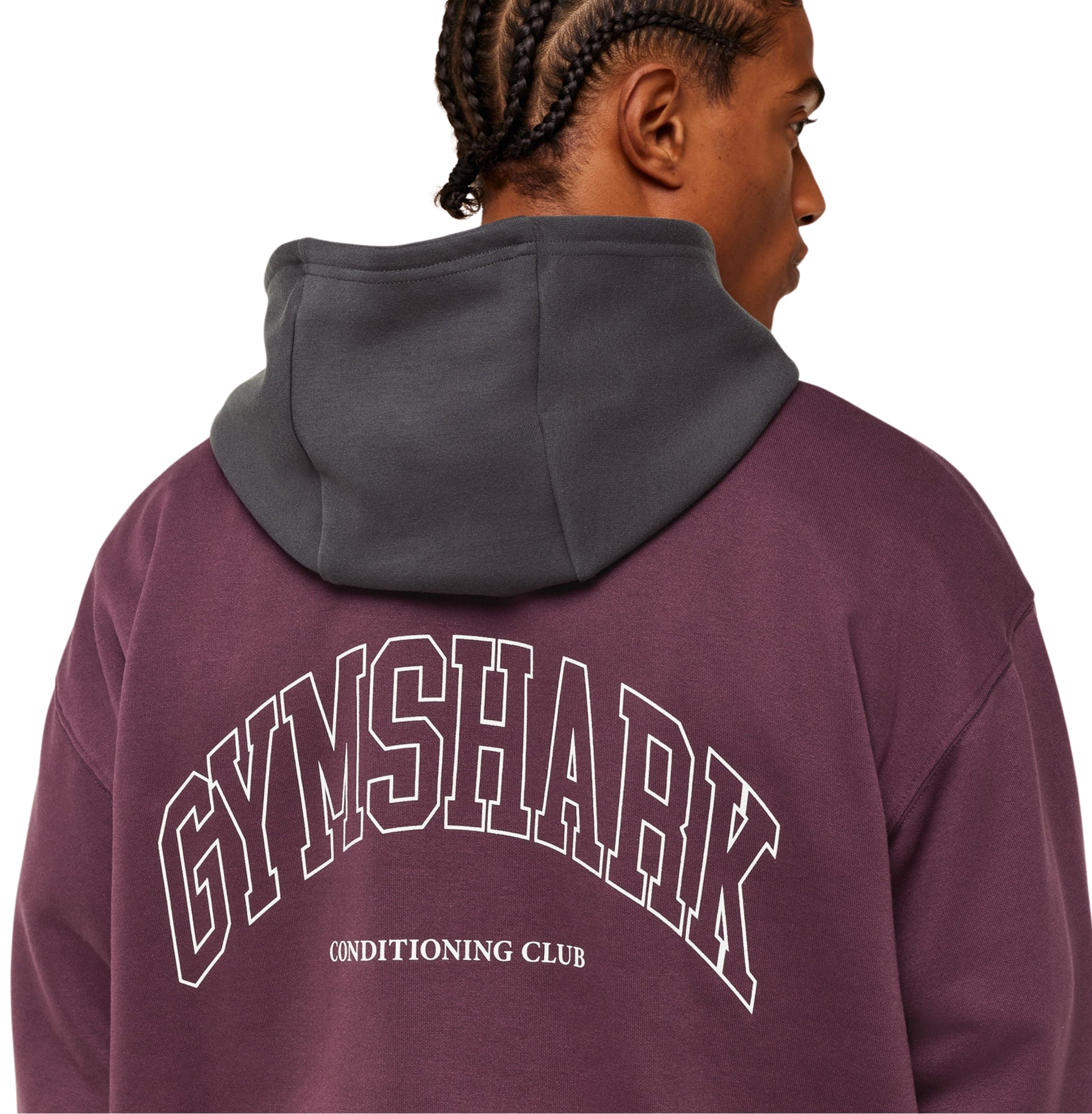 Gymshark Collegiate Tech Hoodie 'GS Impact Burgundy'