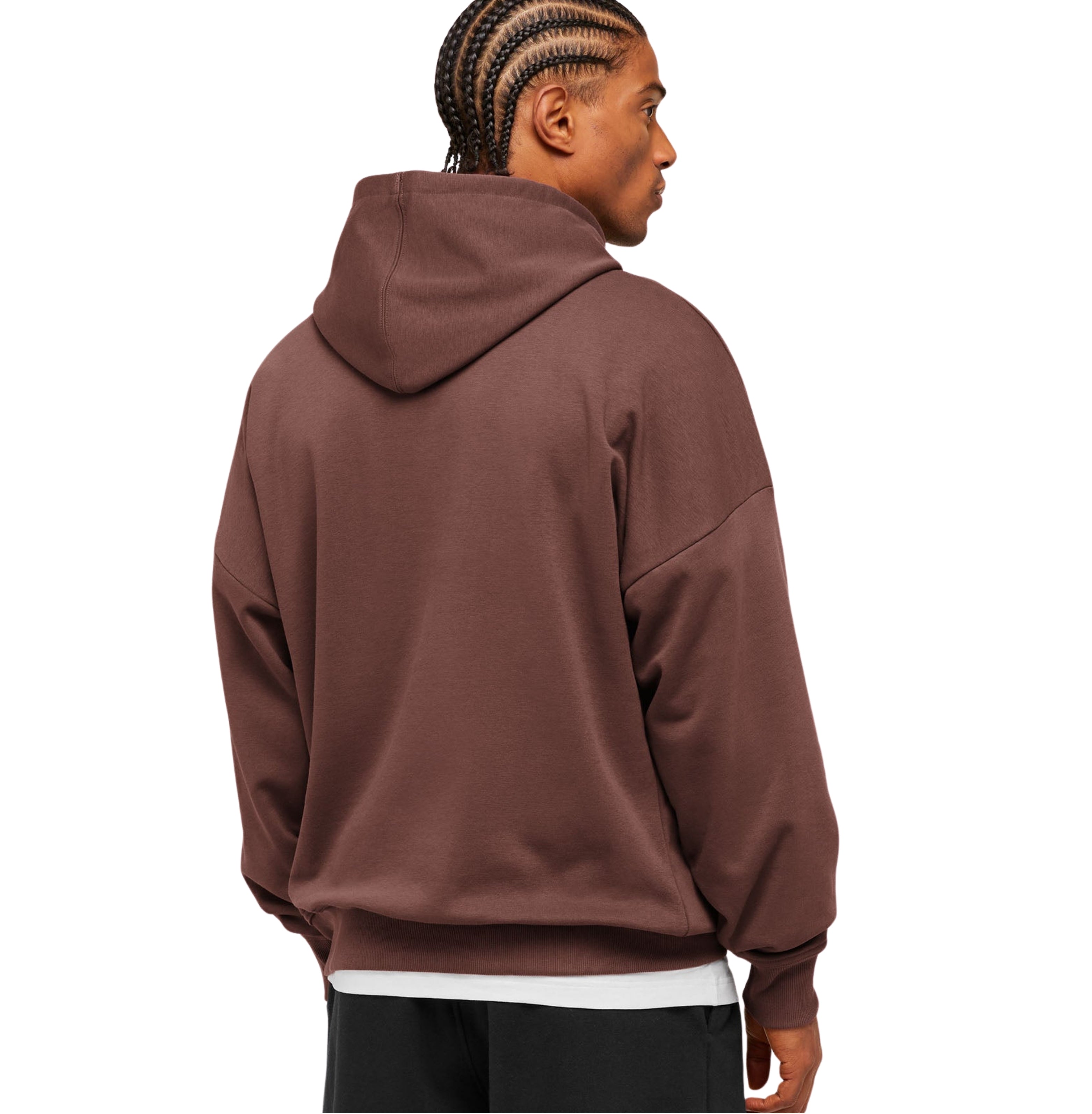 Gymshark Crest Oversized Hoodie 'Espresso Brown'