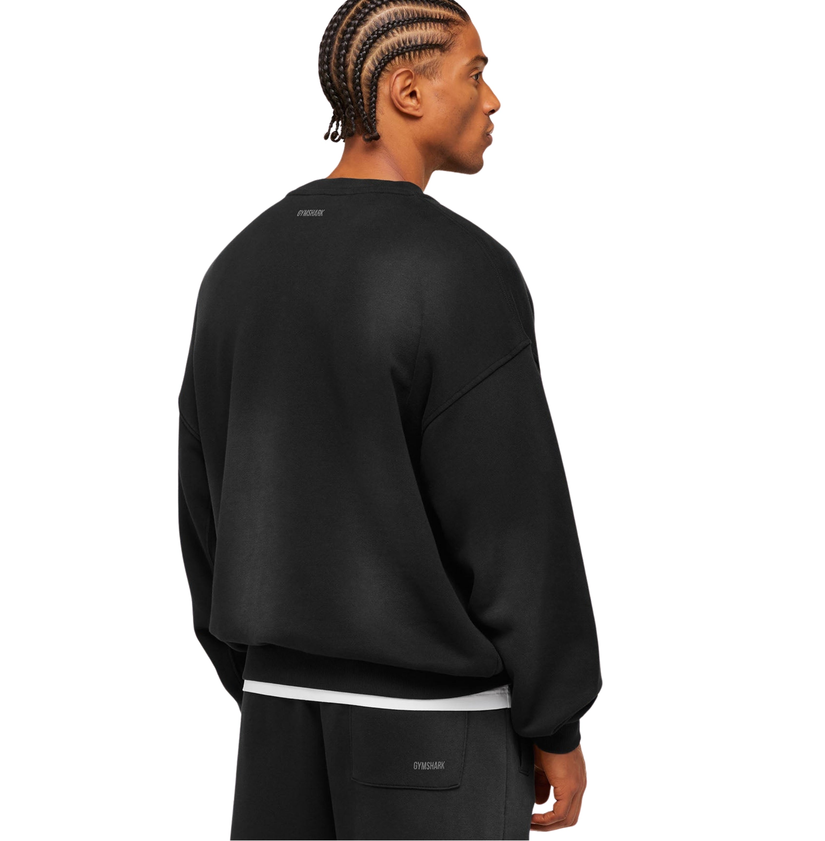 Gymshark GSLC Henley Sweat 'Black'