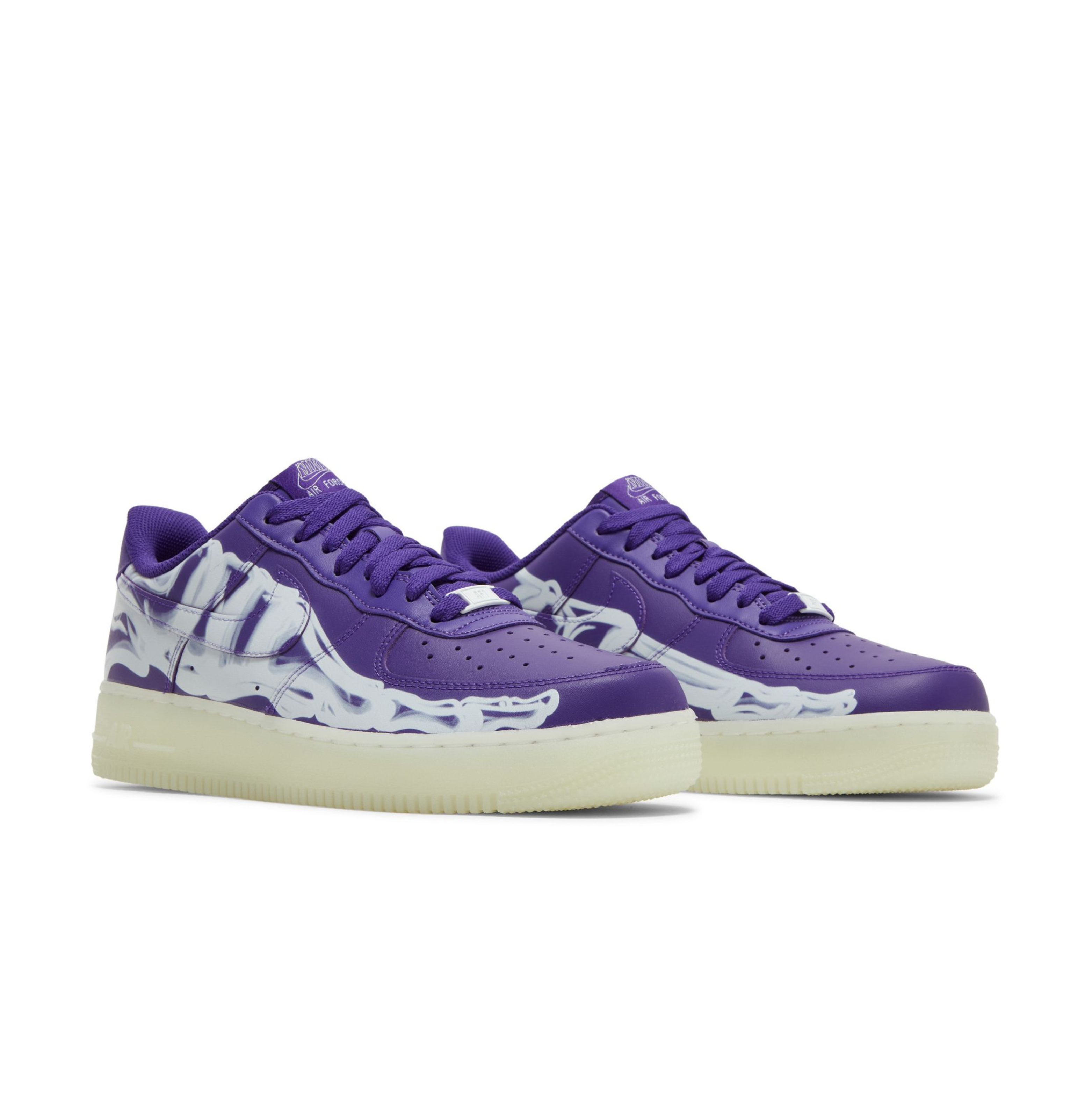 Nike Air Force 1 Low 'Purple Skeleton'