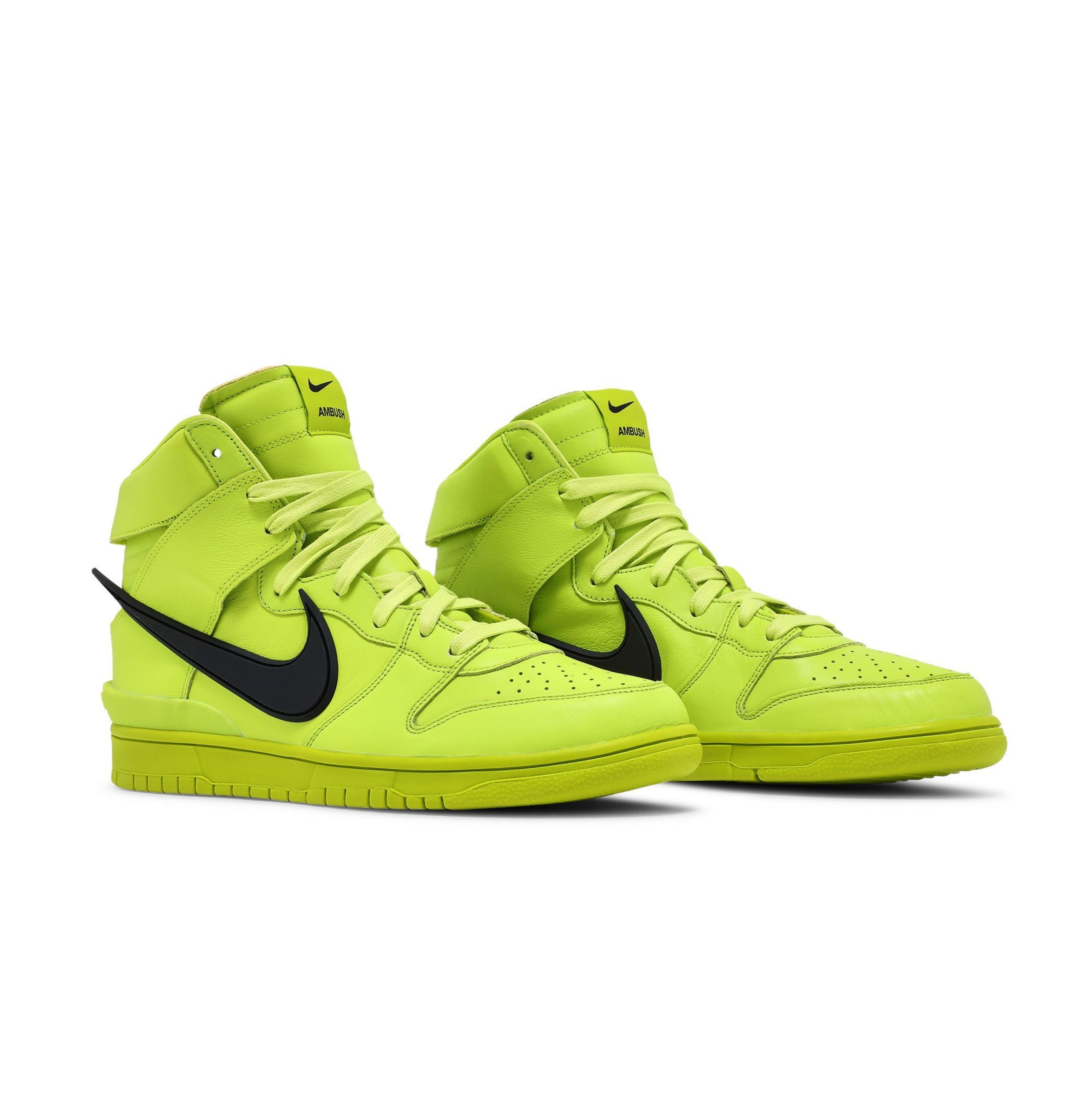 Nike Dunk High x AMBUSH 'Flash Lime'