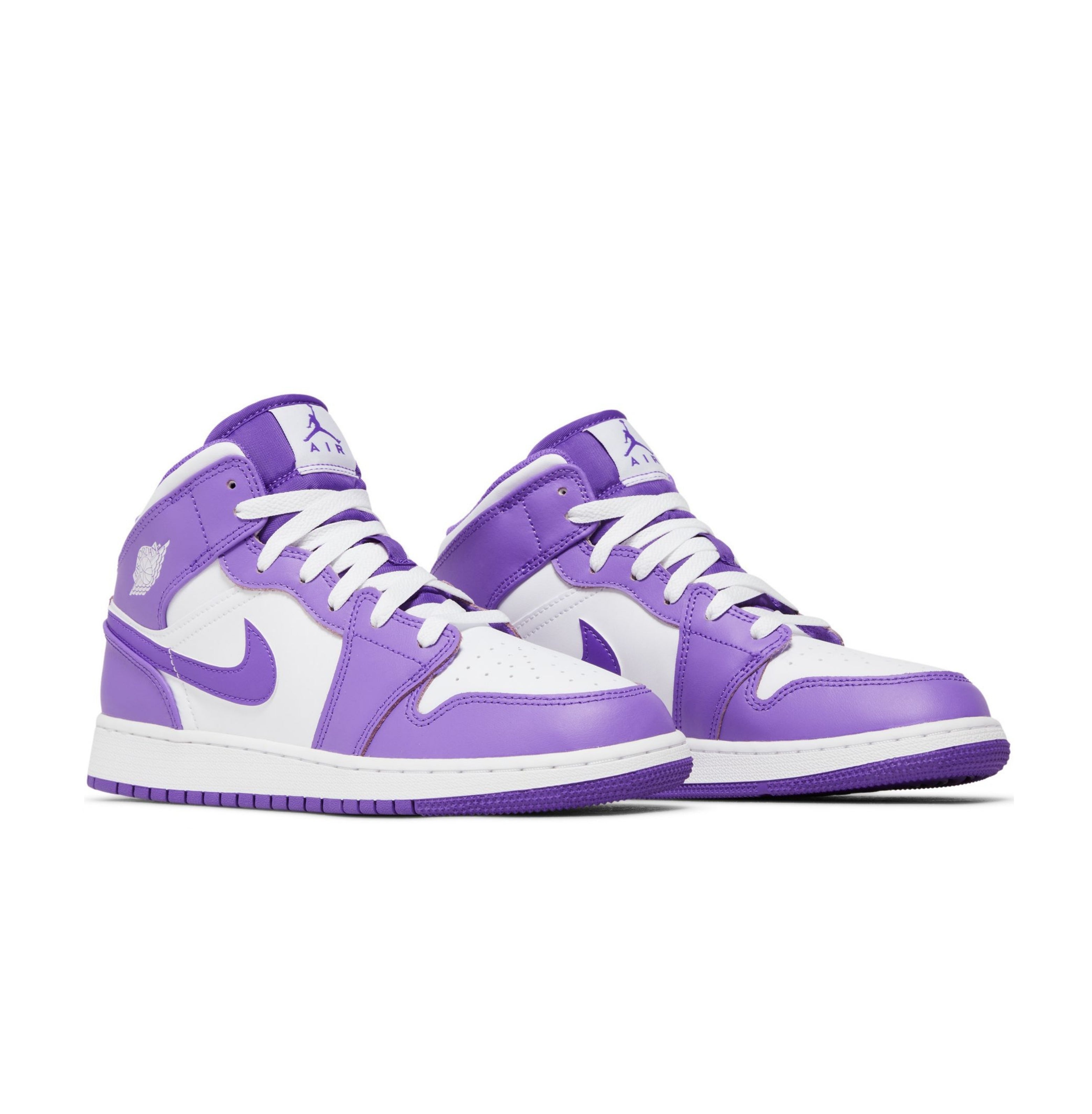 Air Jordan 1 Mid GS 'Purple Venom'
