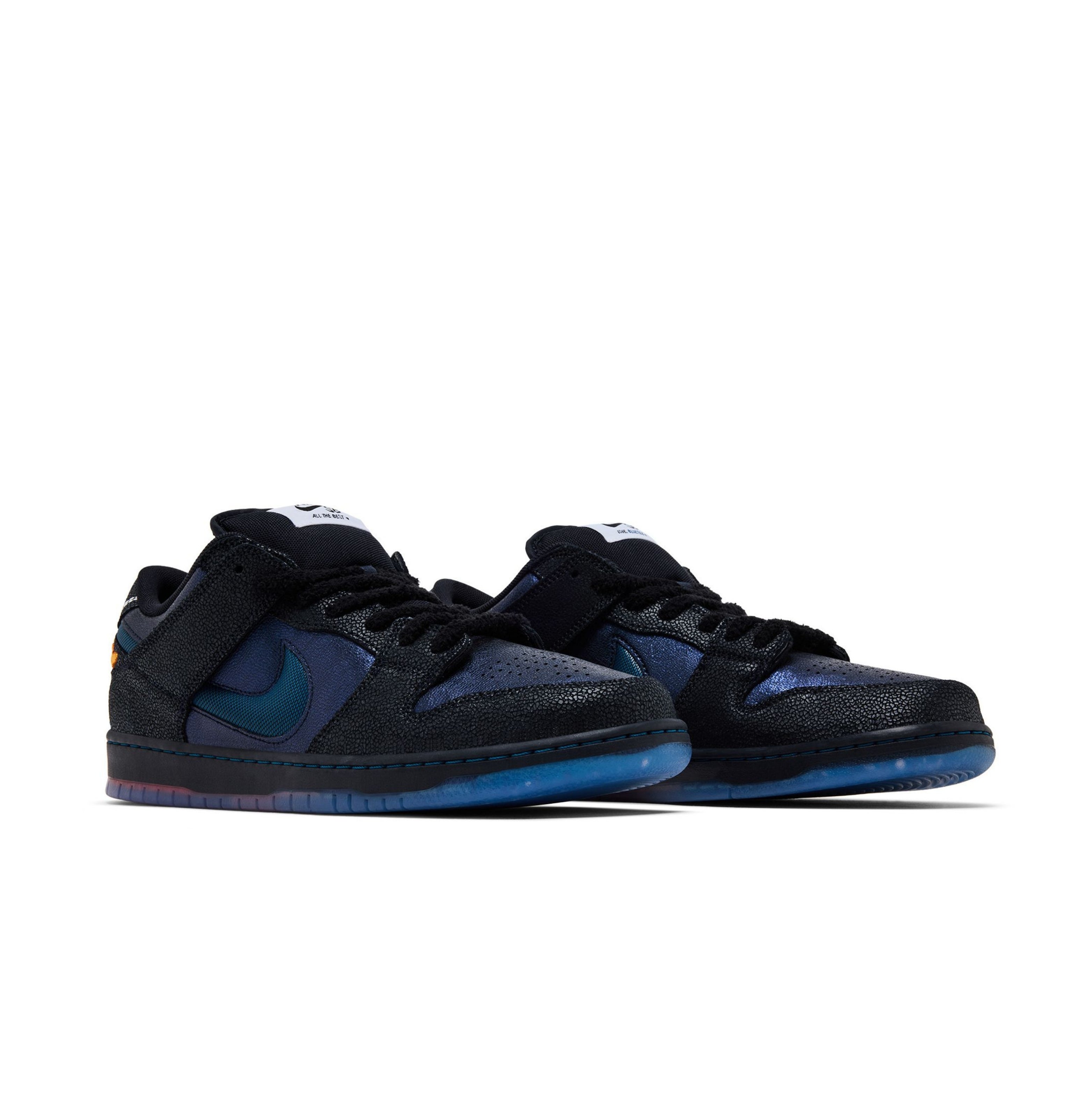 Nike SB Dunk Low Pro x Bluetile Skateboards 'Black Marina White'
