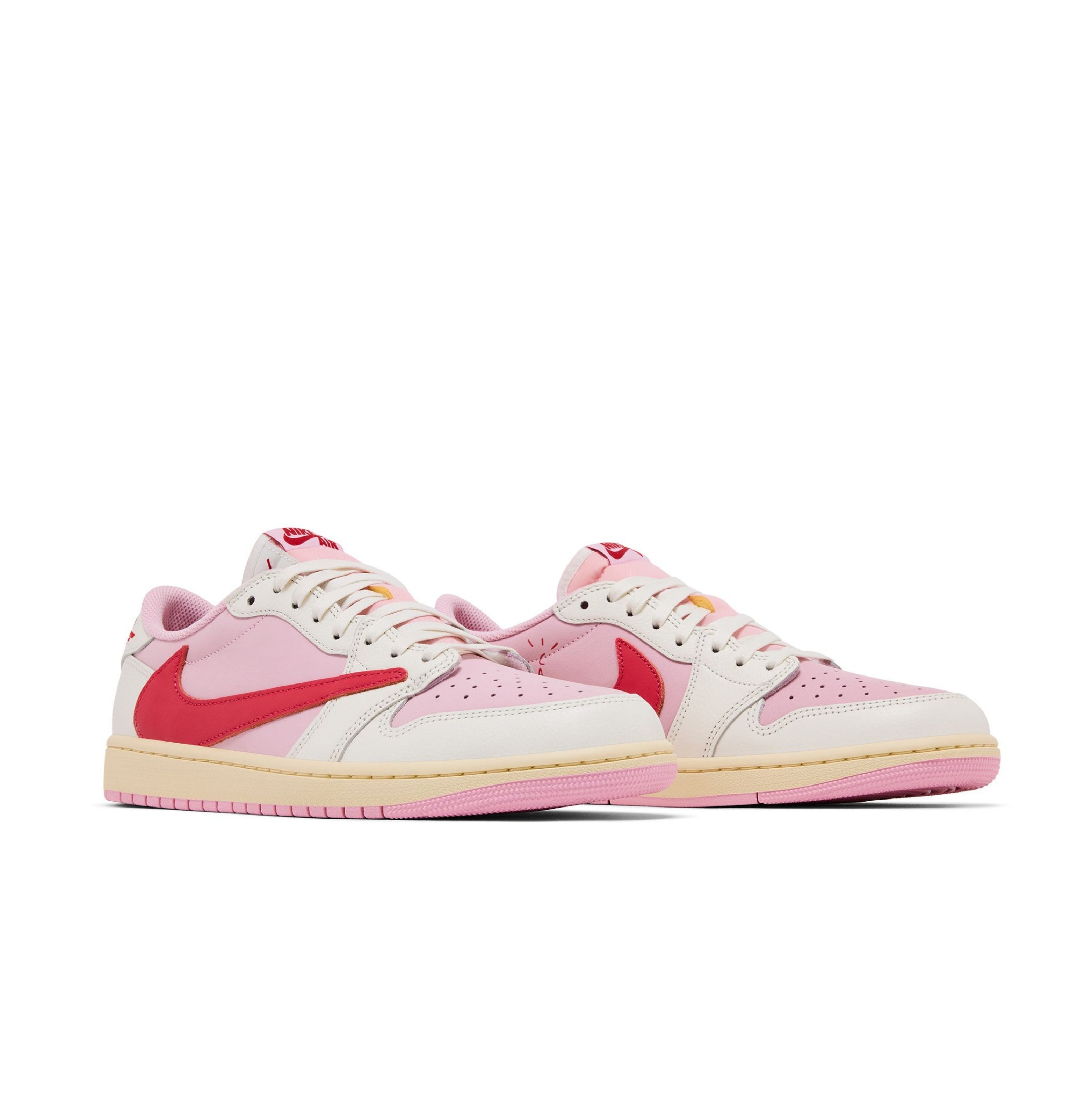 Air Jordan 1 Retro Low OG SP x Travis Scott 'Sail Tropical Pink'