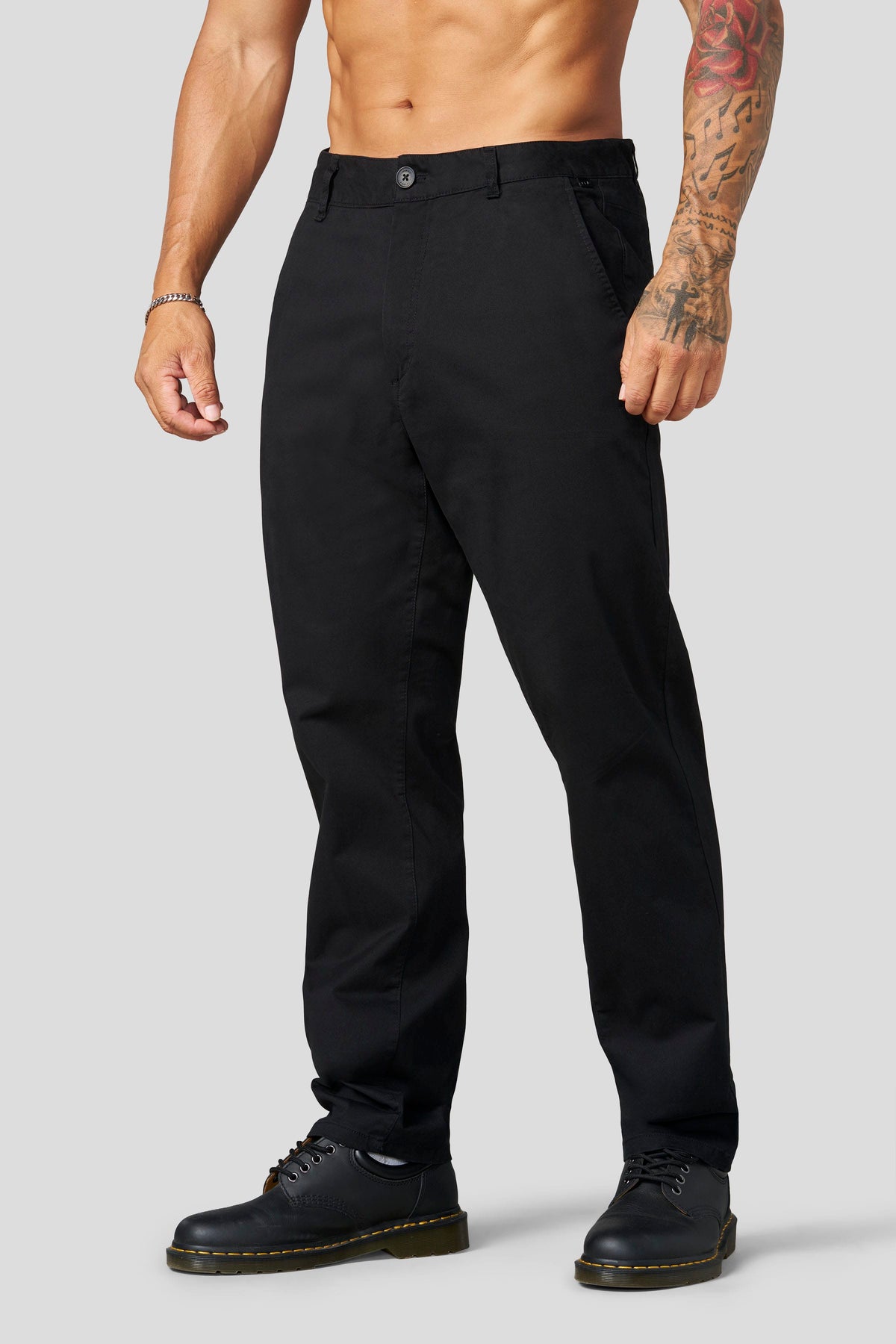 YoungLA 6081 - Everyday Chino Pants 'Black'