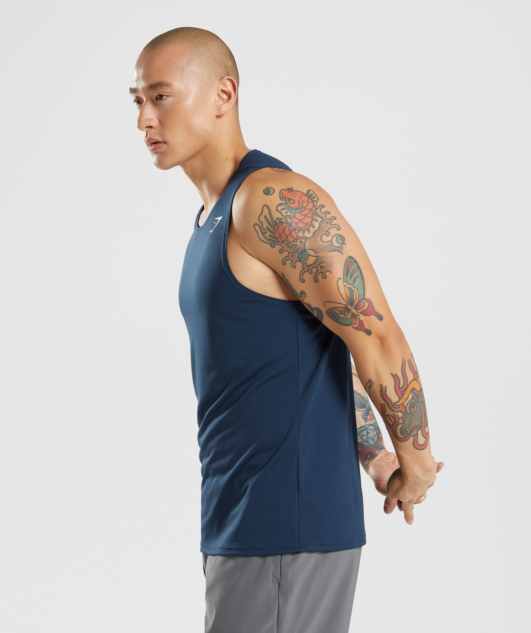 Gymshark Arrival Tank 'Navy'