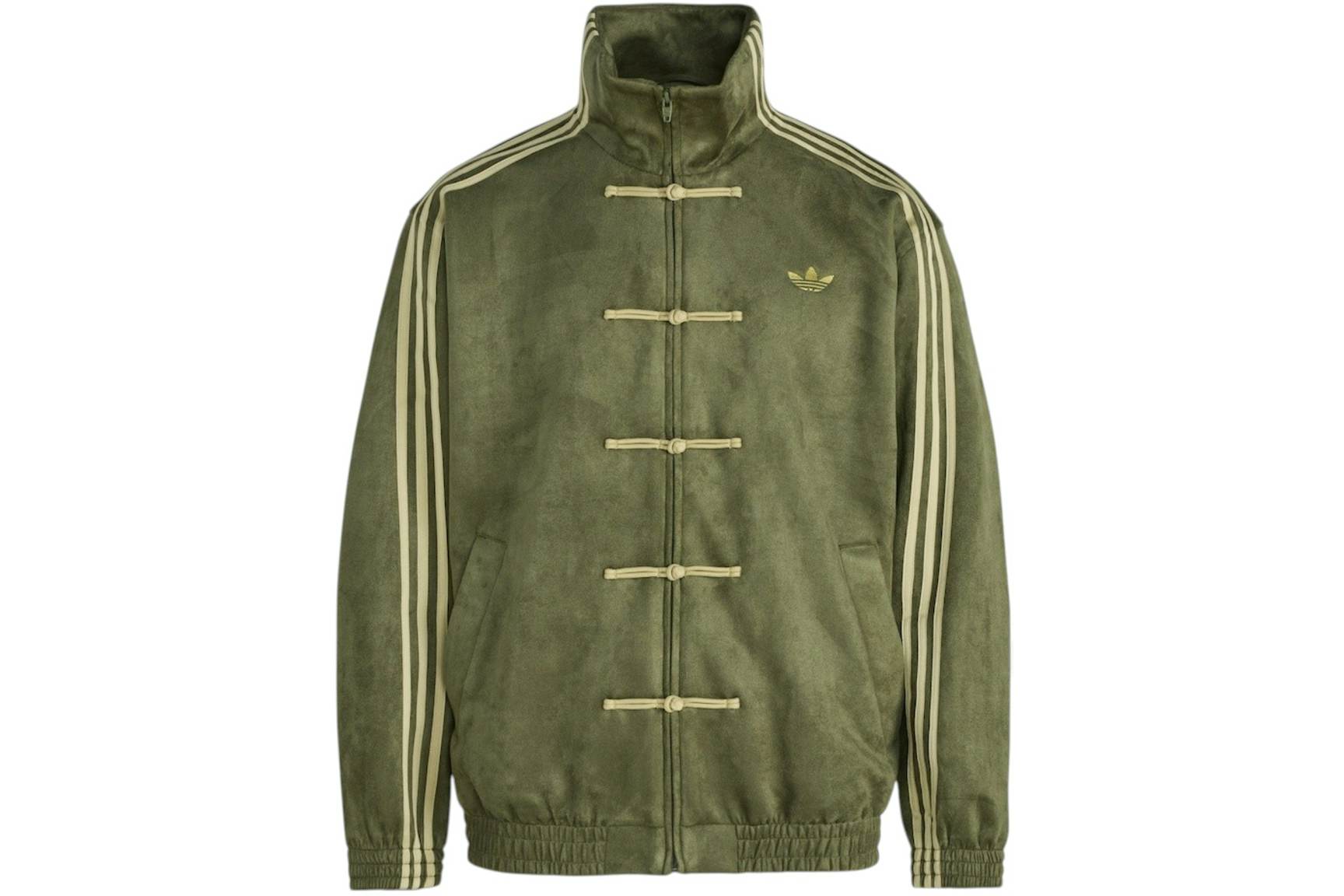 Adidas CTT Chinese Track Top 3.1 Gender Neutral Jacket (Asia Sizing) 'Olive'