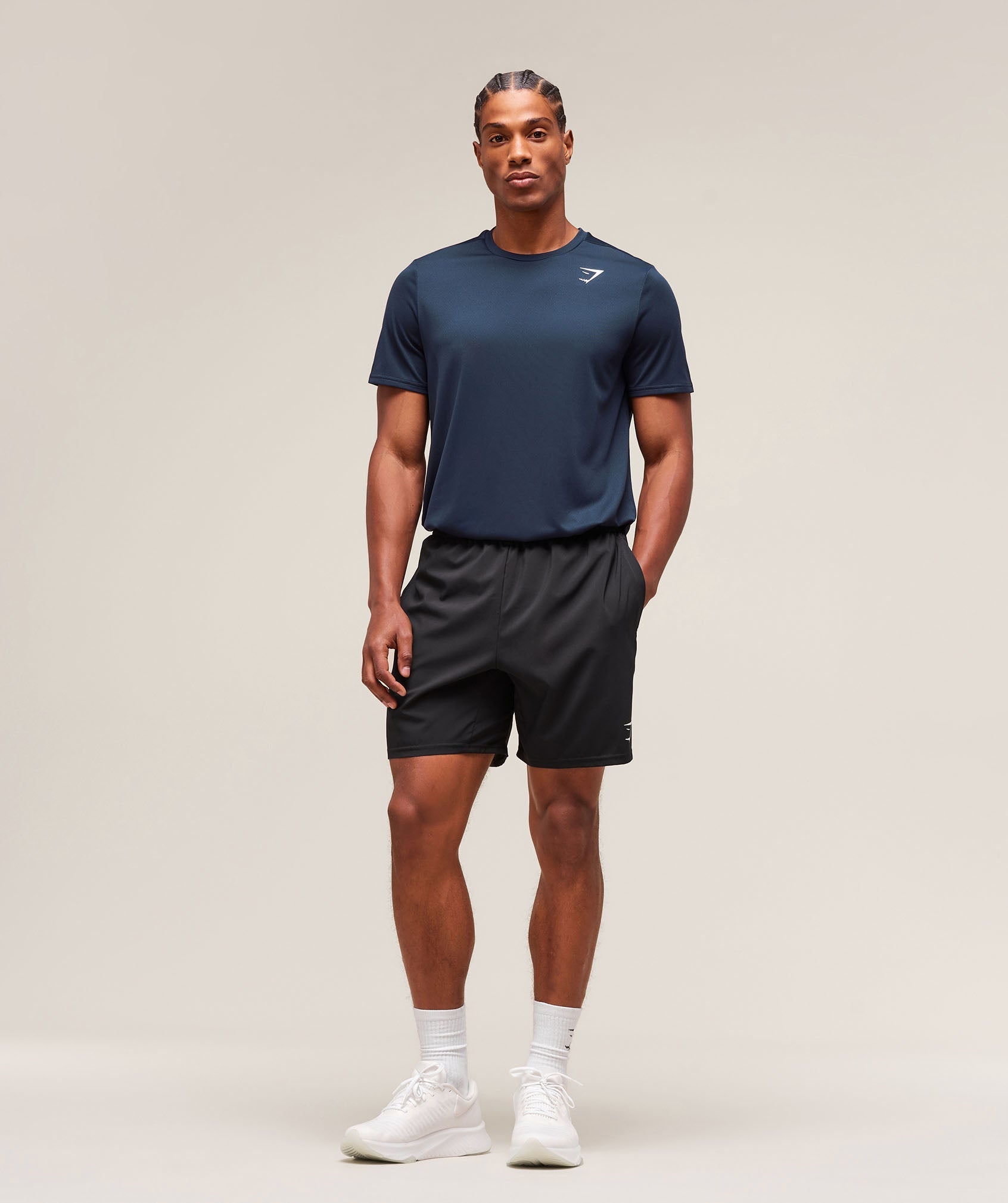 Gymshark Arrival T-Shirt 'Navy'