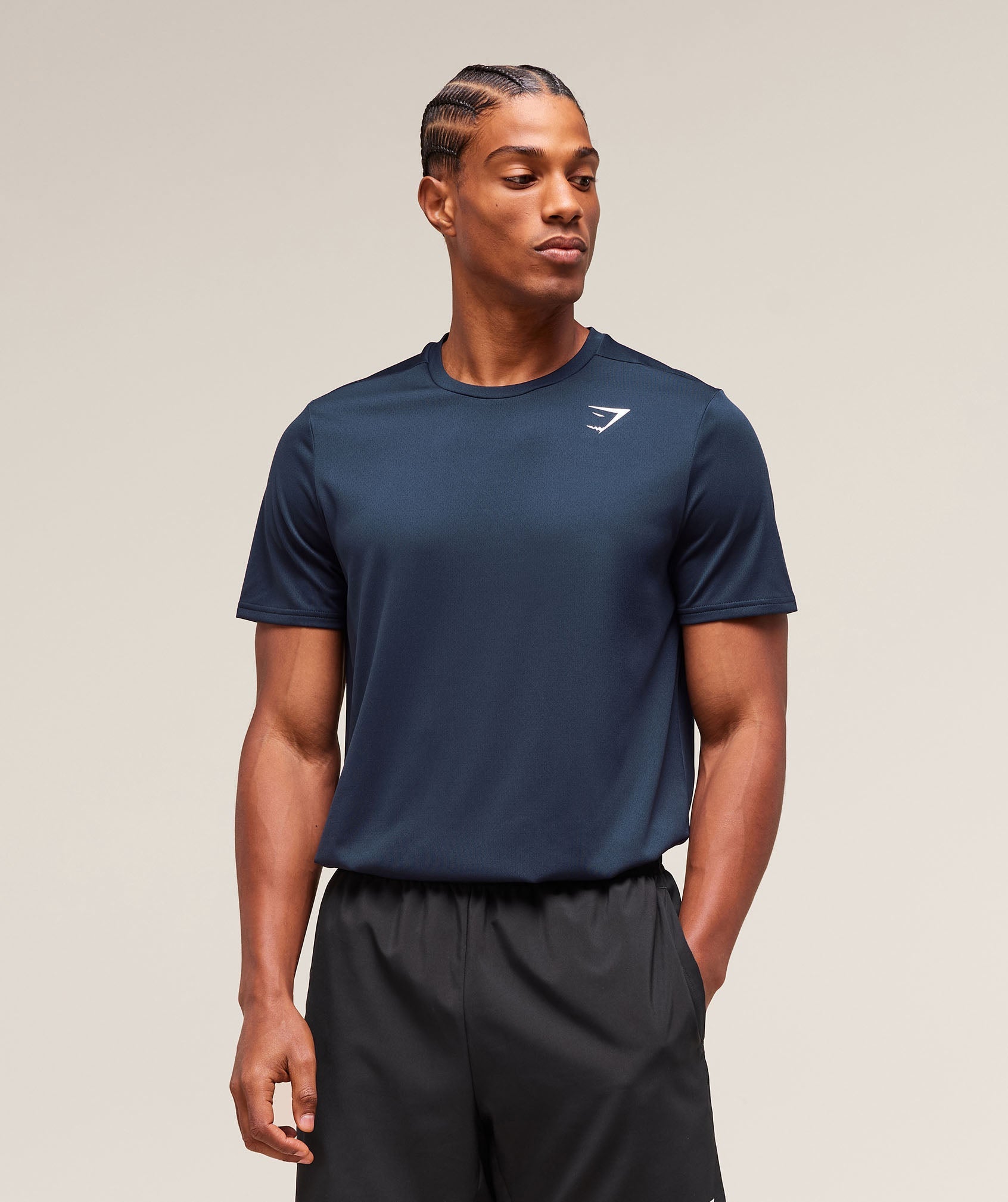 Gymshark Arrival T-Shirt 'Navy'