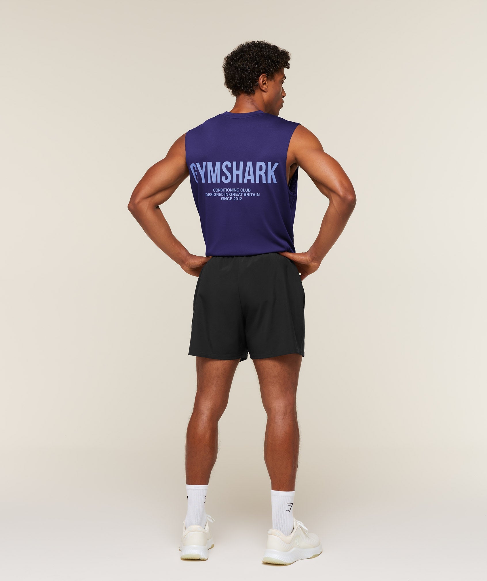 Gymshark Conditioning Club Tank 'Indigo Purple Steady Purple.