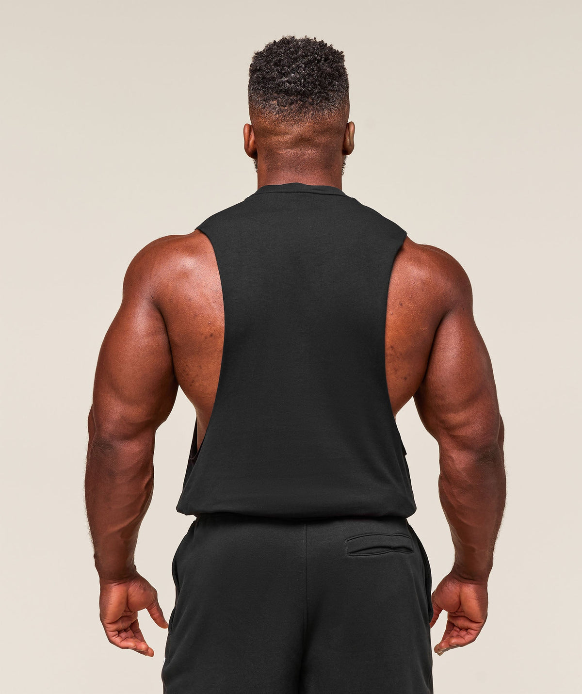 Gymshark Critical 2.0 Drop Arm Tank 'Black'