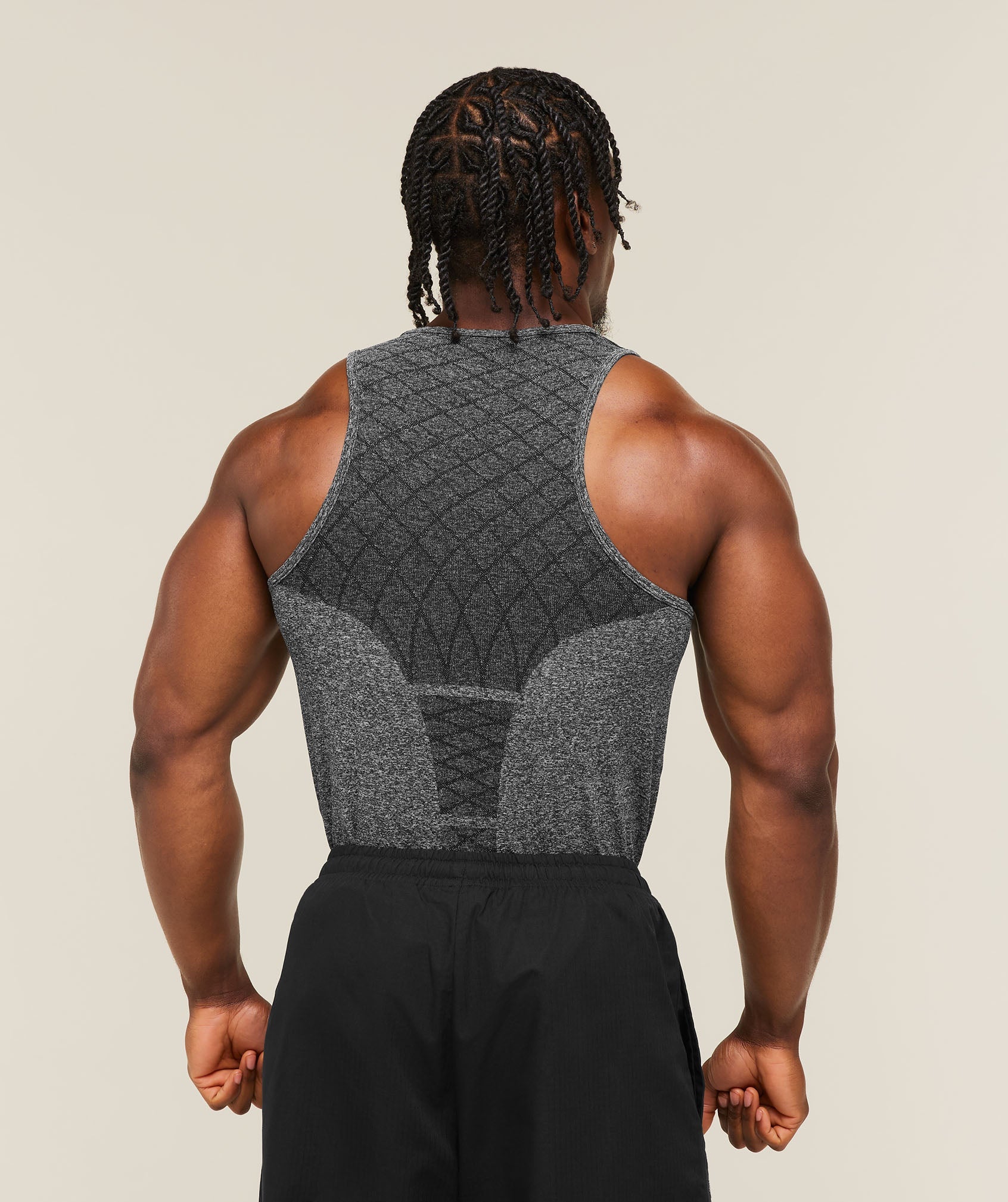 Gymshark Devant Seamless Tank 'Black'