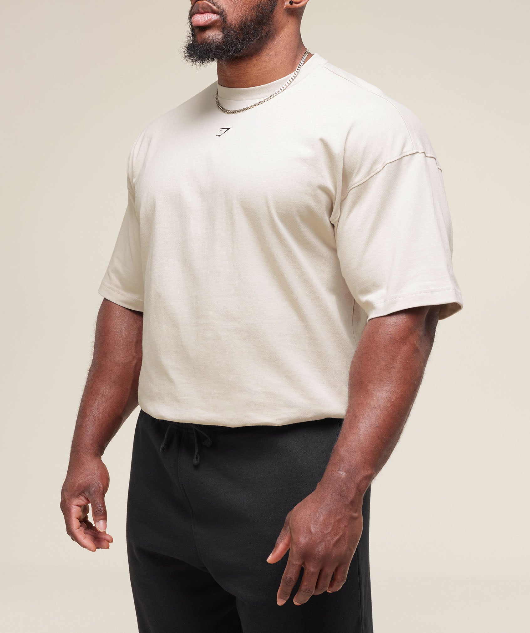 Gymshark Break Your Barriers T-Shirt 'Pebble Grey'