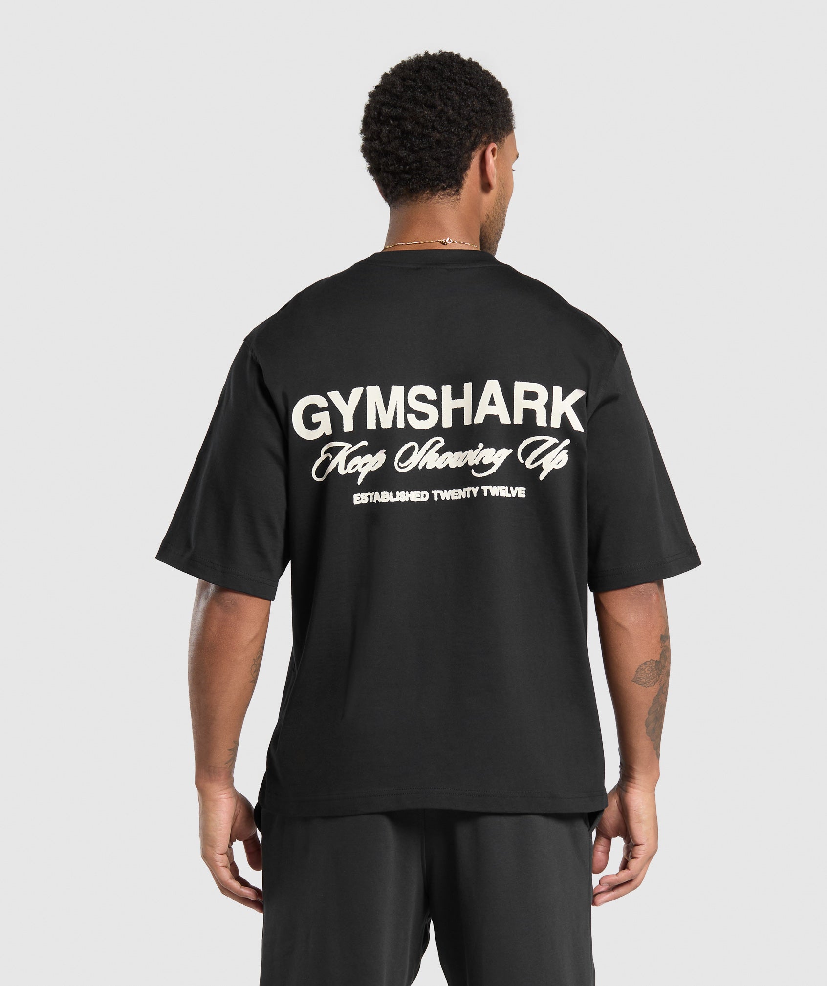 Gymshark EST 2012 T-Shirt 'Black'