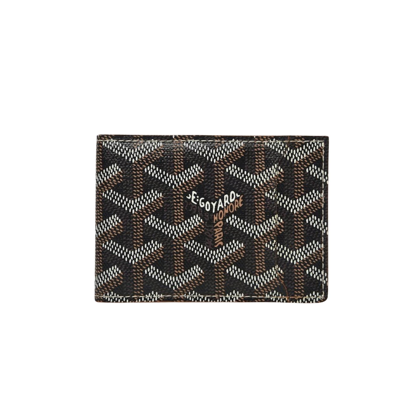 Insert Victoire Card Wallet-Black & Tan