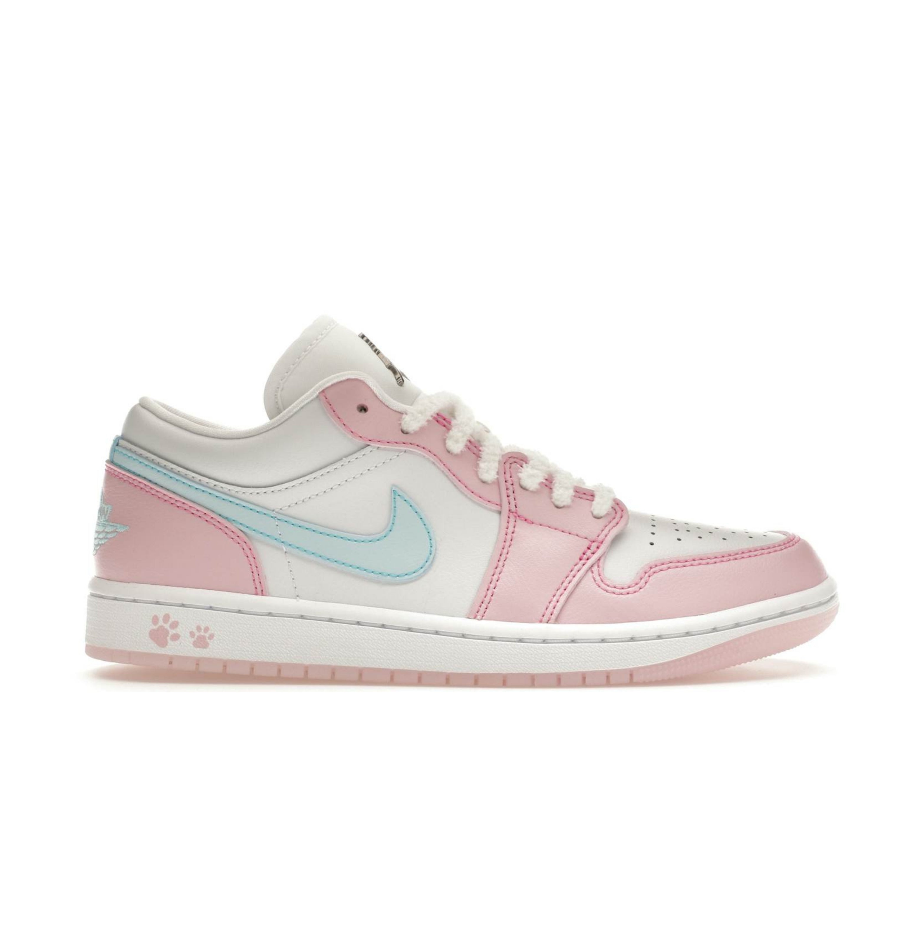 Air Jordan 1 Low SE Paw Print Pink Foam (Women's)