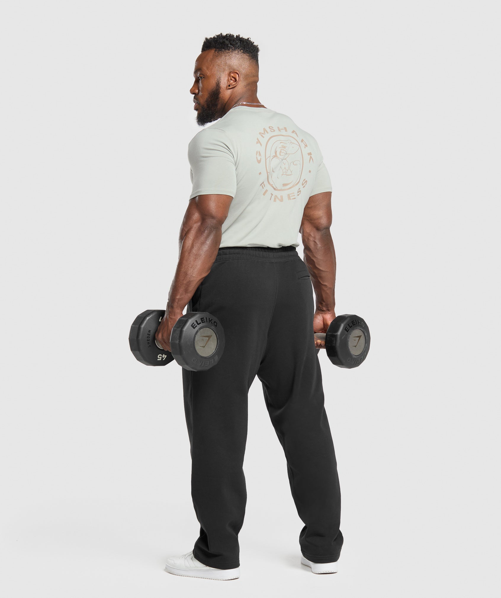 Gymshark Legacy T-Shirt 'Stone Grey'