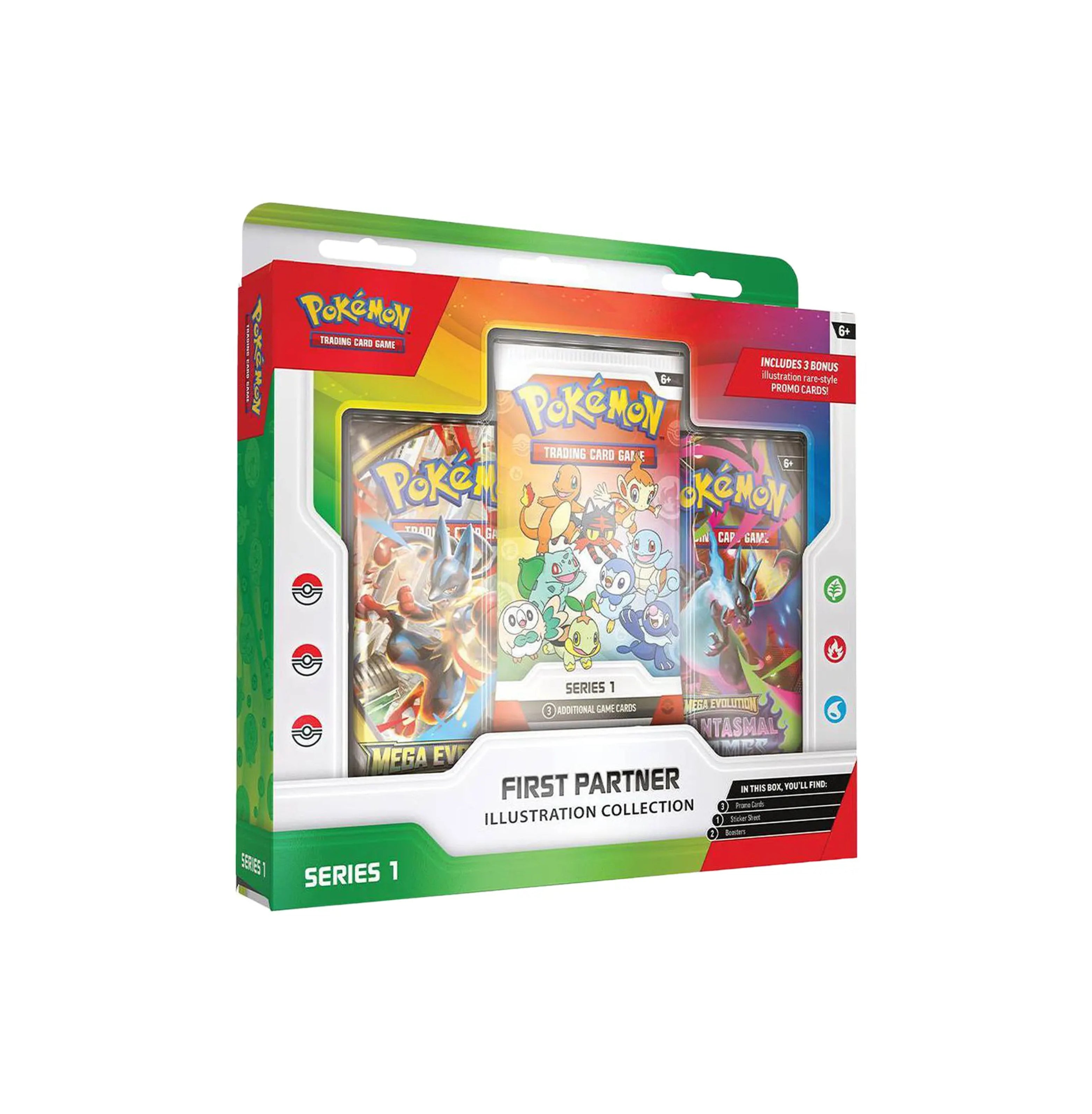 Pokémon First Partner Illustration Collection 2026 (Series 1)
