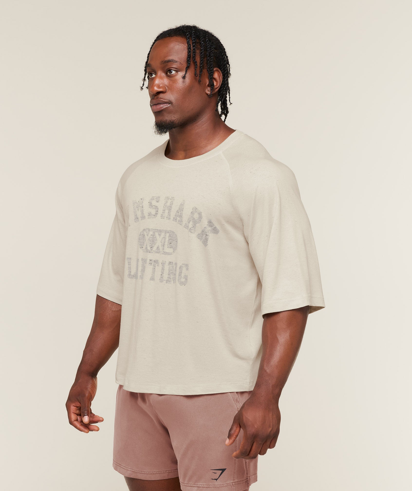 Gymshark Summer Pump T-Shirt 'Pebble Grey'