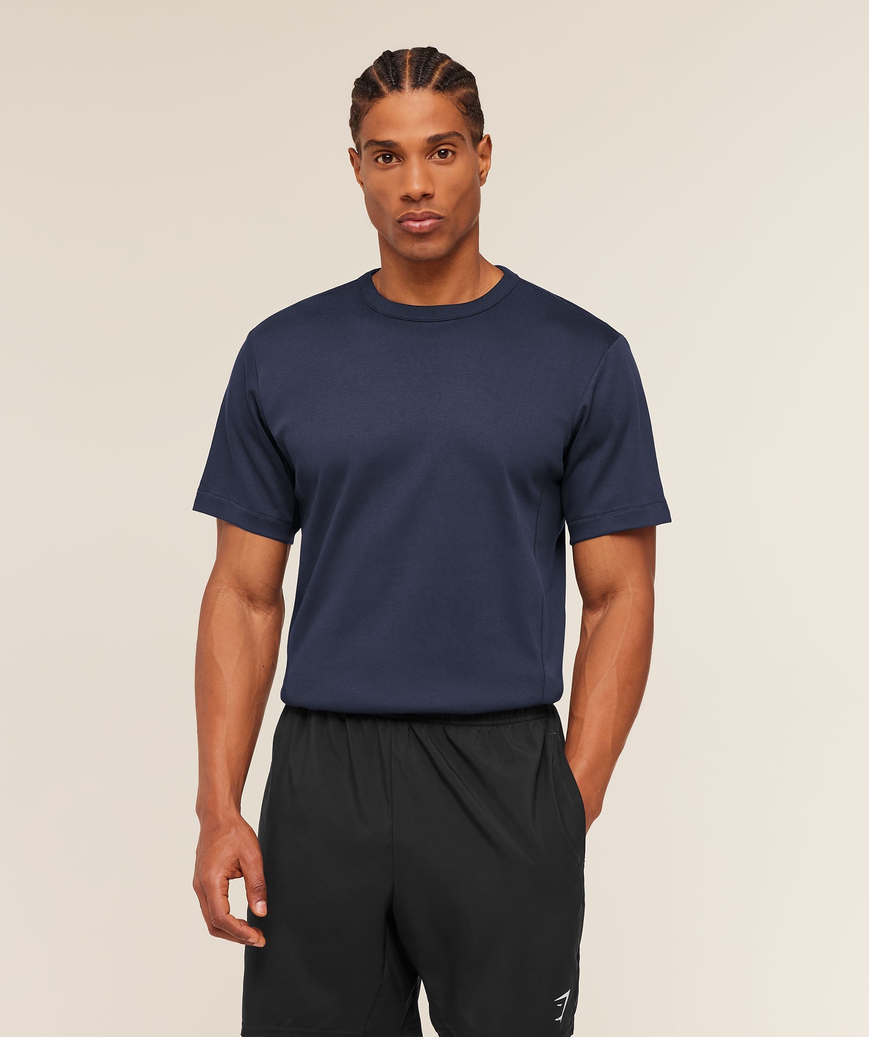 Gymshark Off Duty T-Shirt 'Heavy Blue'