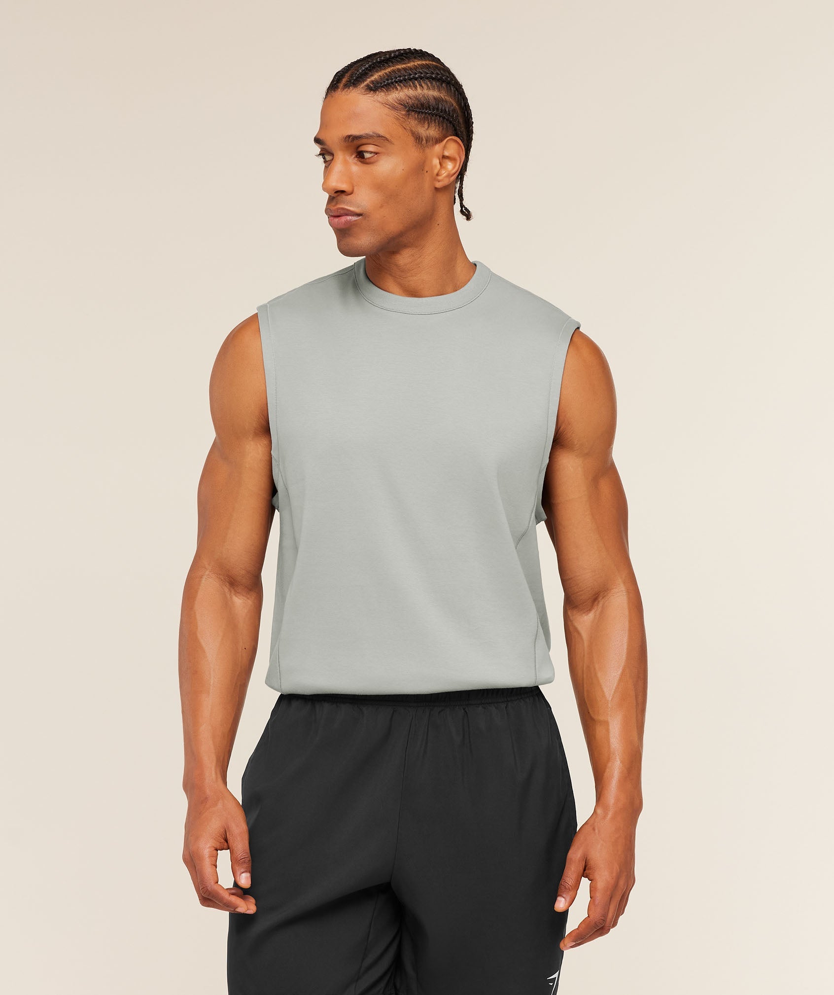 Gymshark Off Duty Tank 'Smokey Grey'