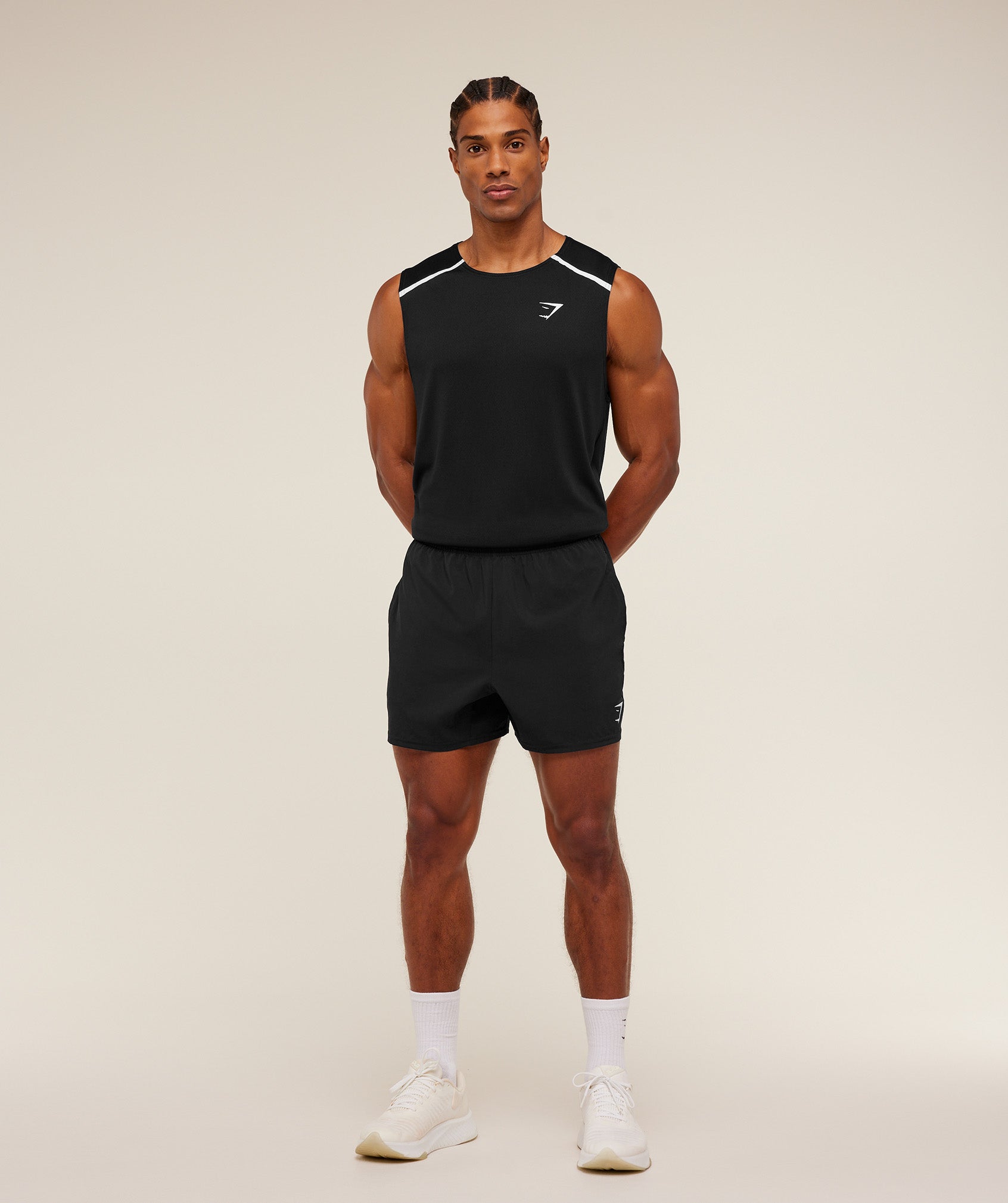 Gymshark Arrival Contrast Tank 'Black'