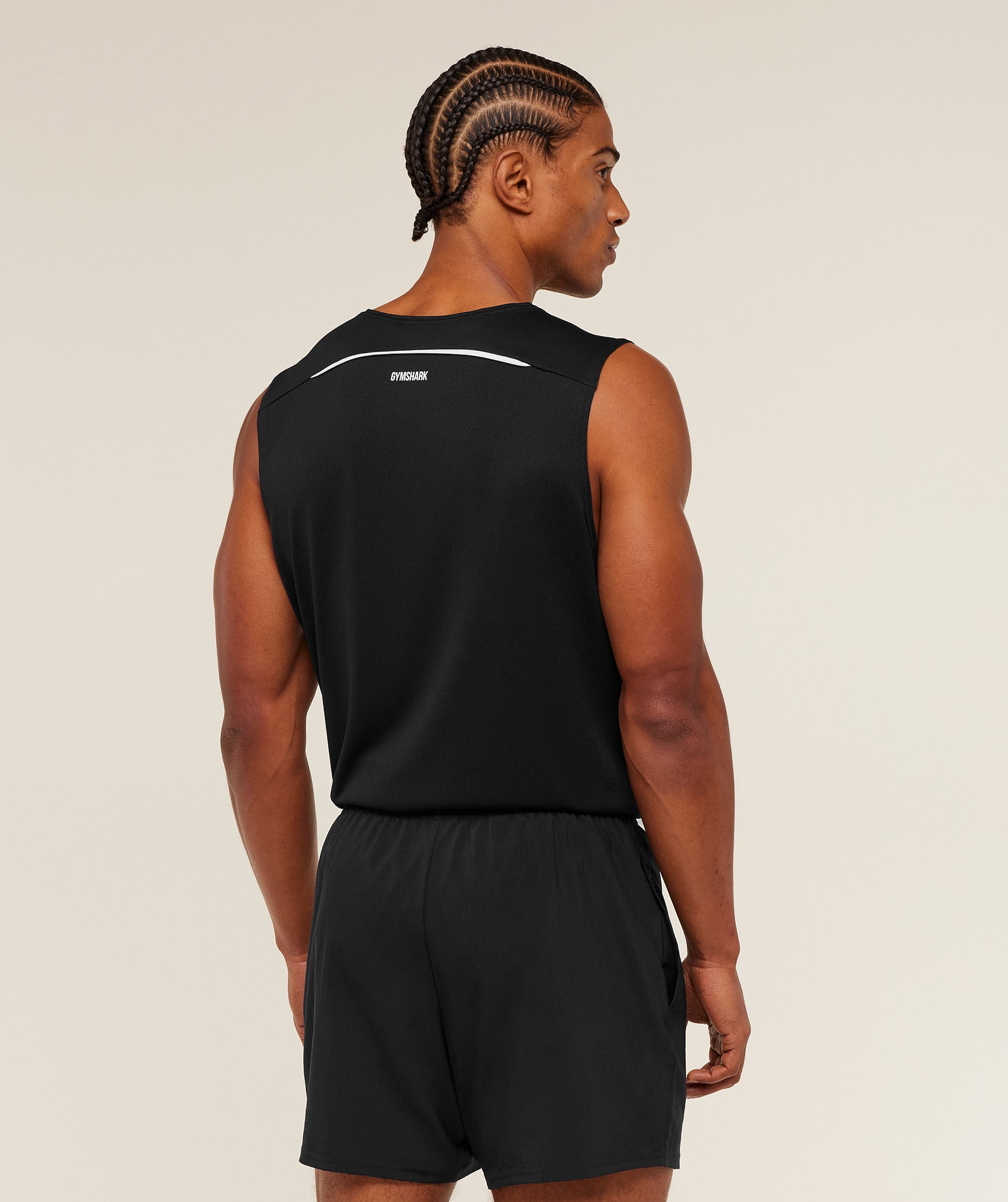 Gymshark Arrival Contrast Tank 'Black'