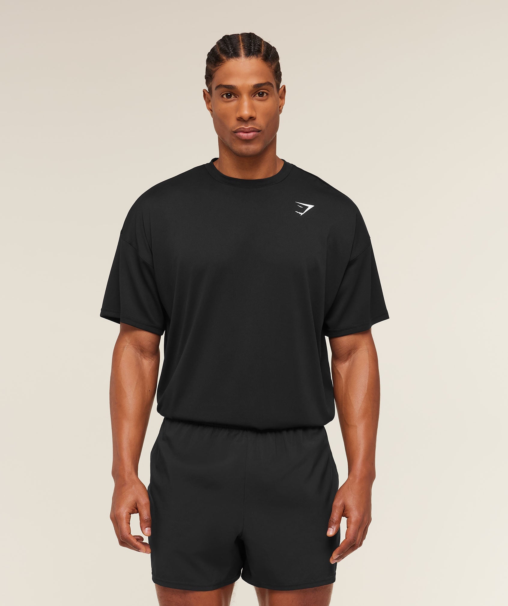 Gymshark Arrival Oversized T-Shirt 'Black'
