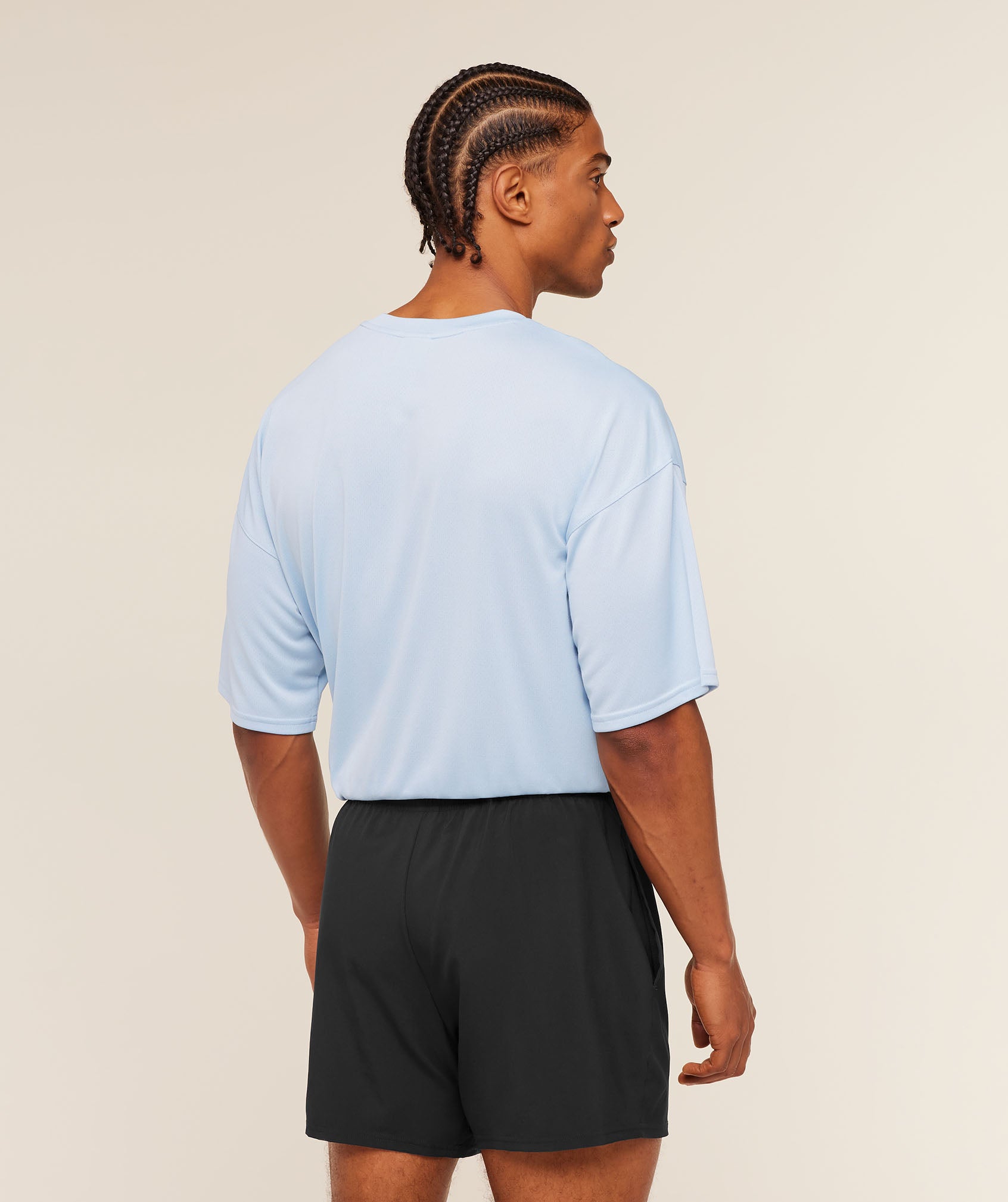 Gymshark Arrival Oversized T-Shirt 'Chilled Blue'