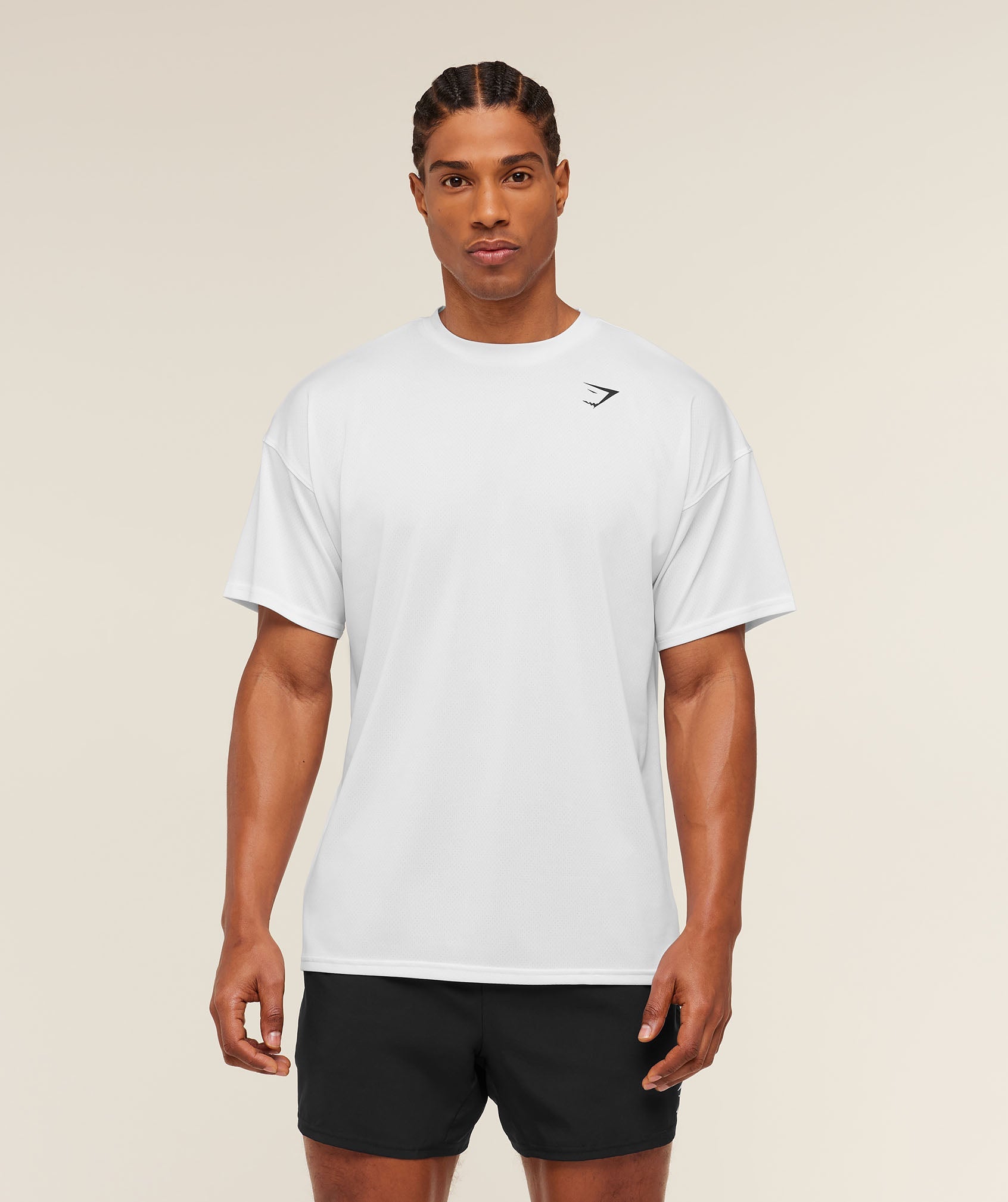 Gymshark Arrival Oversized T-Shirt 'White'