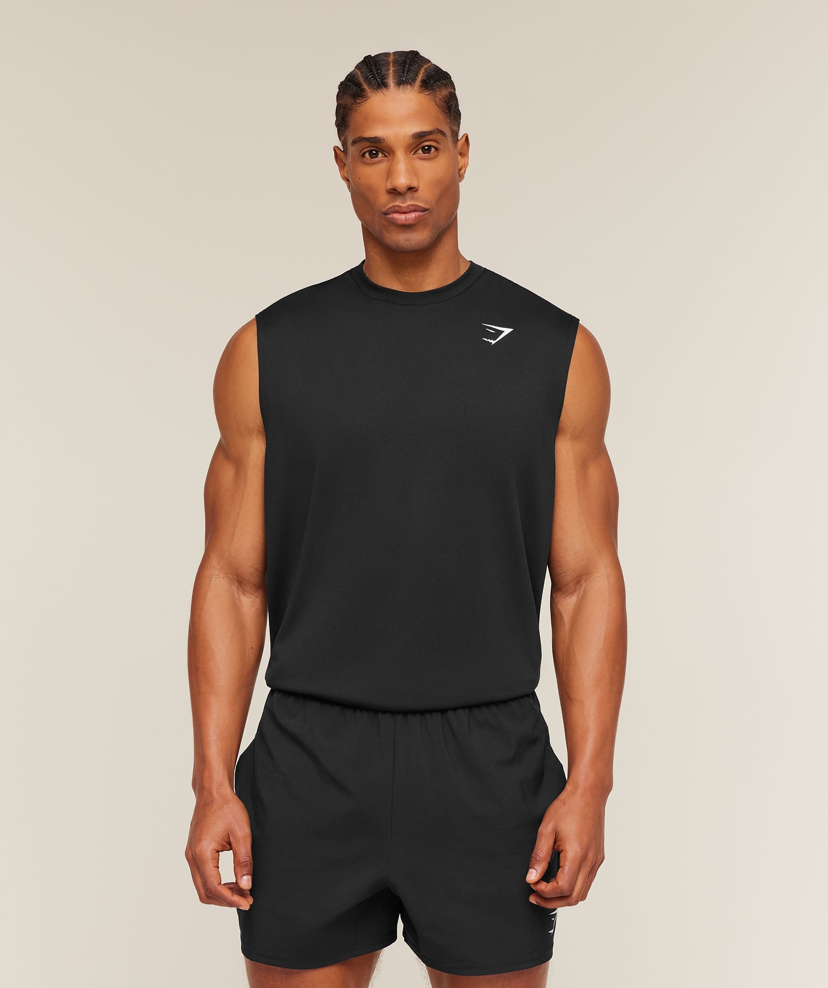 Gymshark Arrival Oversized Tank 'Black'