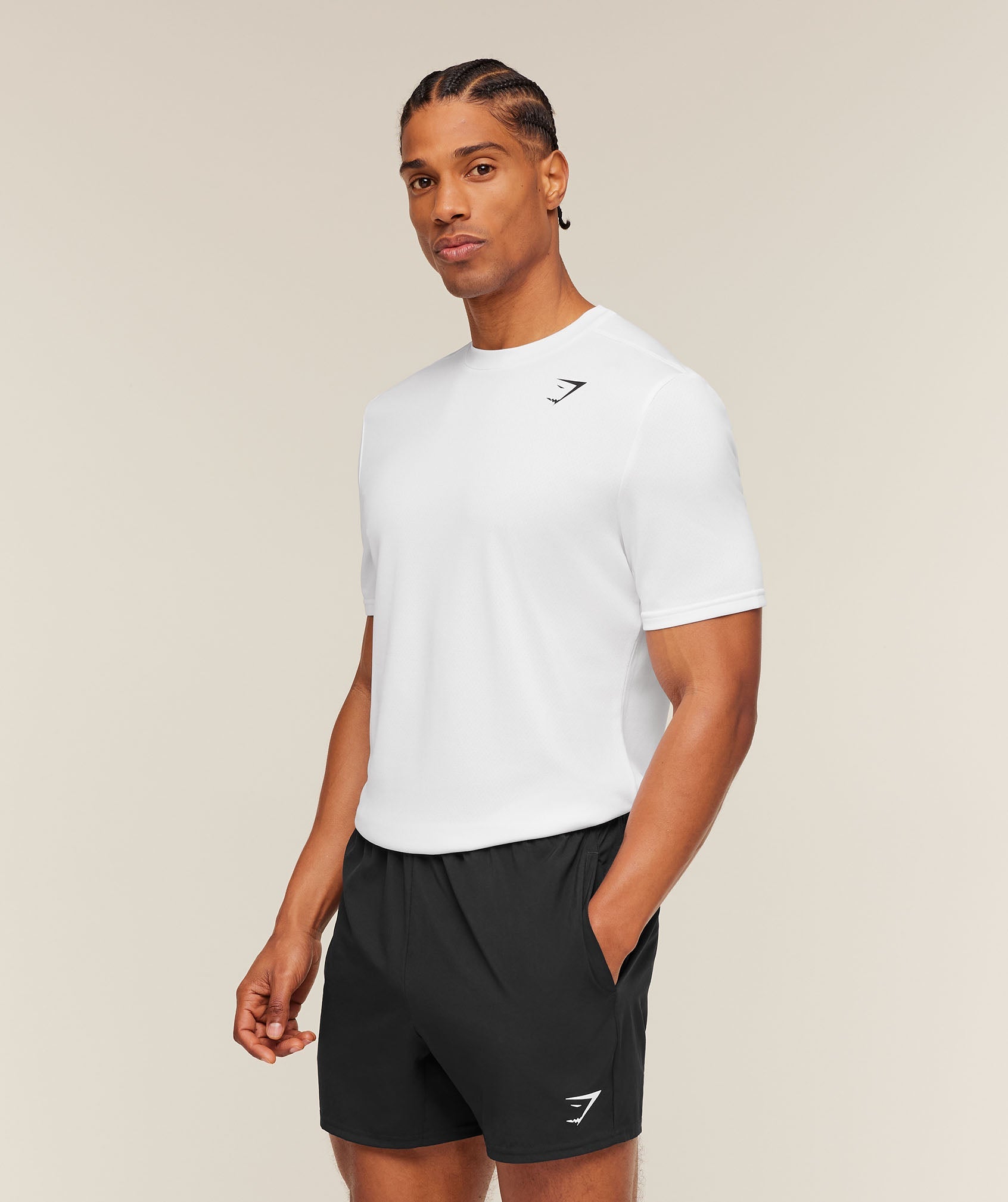 Gymshark Arrival T-Shirt 'White'