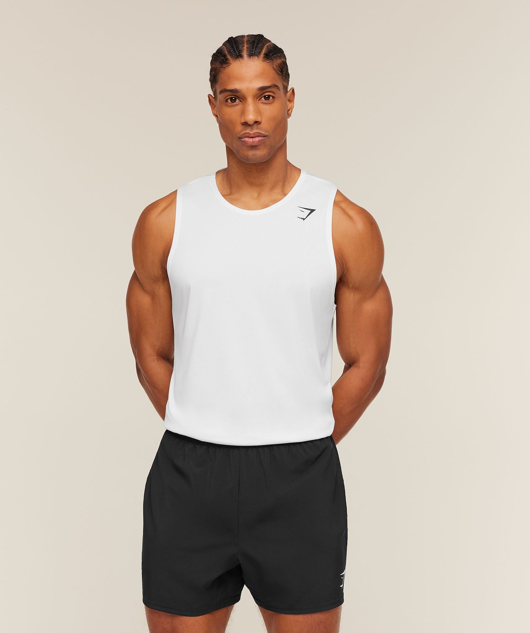 Gymshark Arrival Tank 'White'