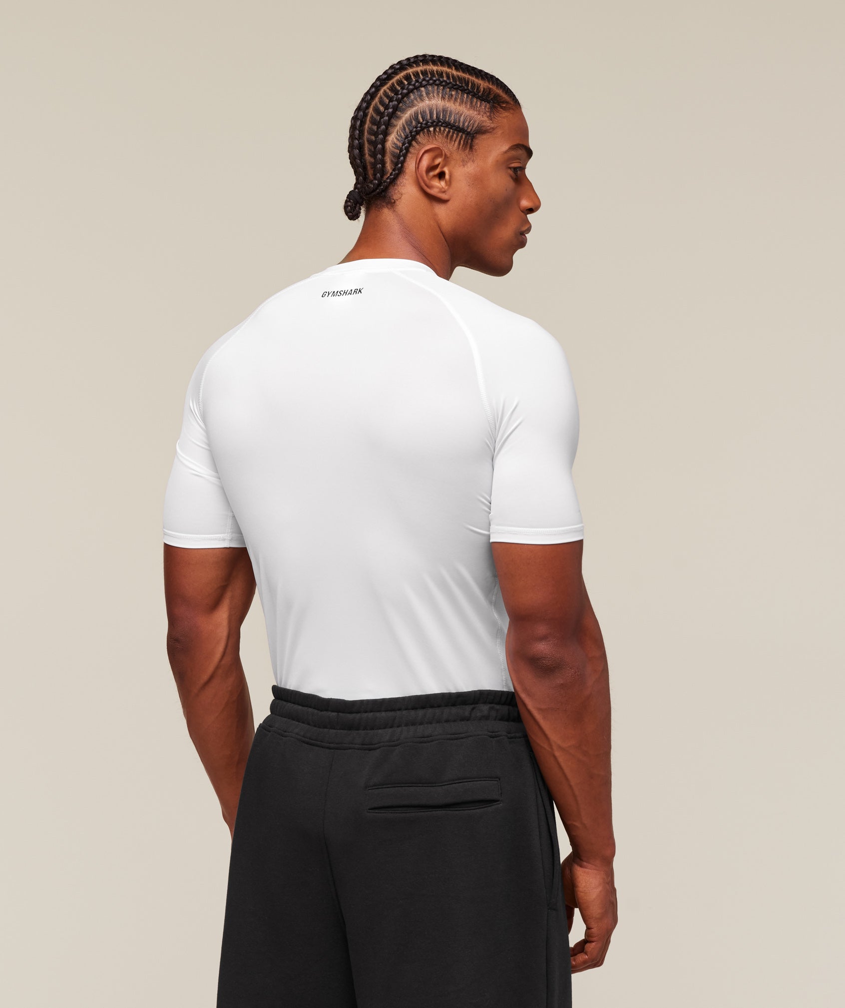 Gymshark Element Baselayer T-Shirt 'White'