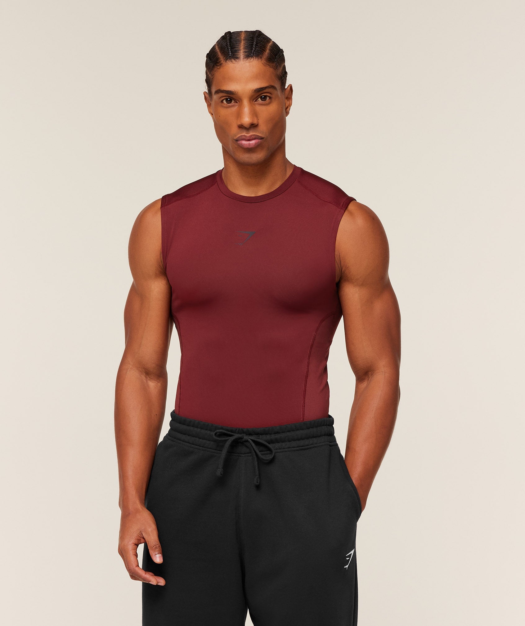 Gymshark Element Tank 'Sets Red'