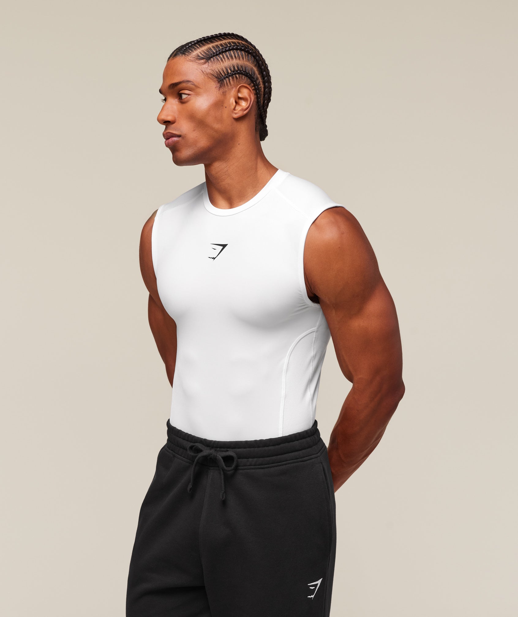 Gymshark Element Tank 'White'